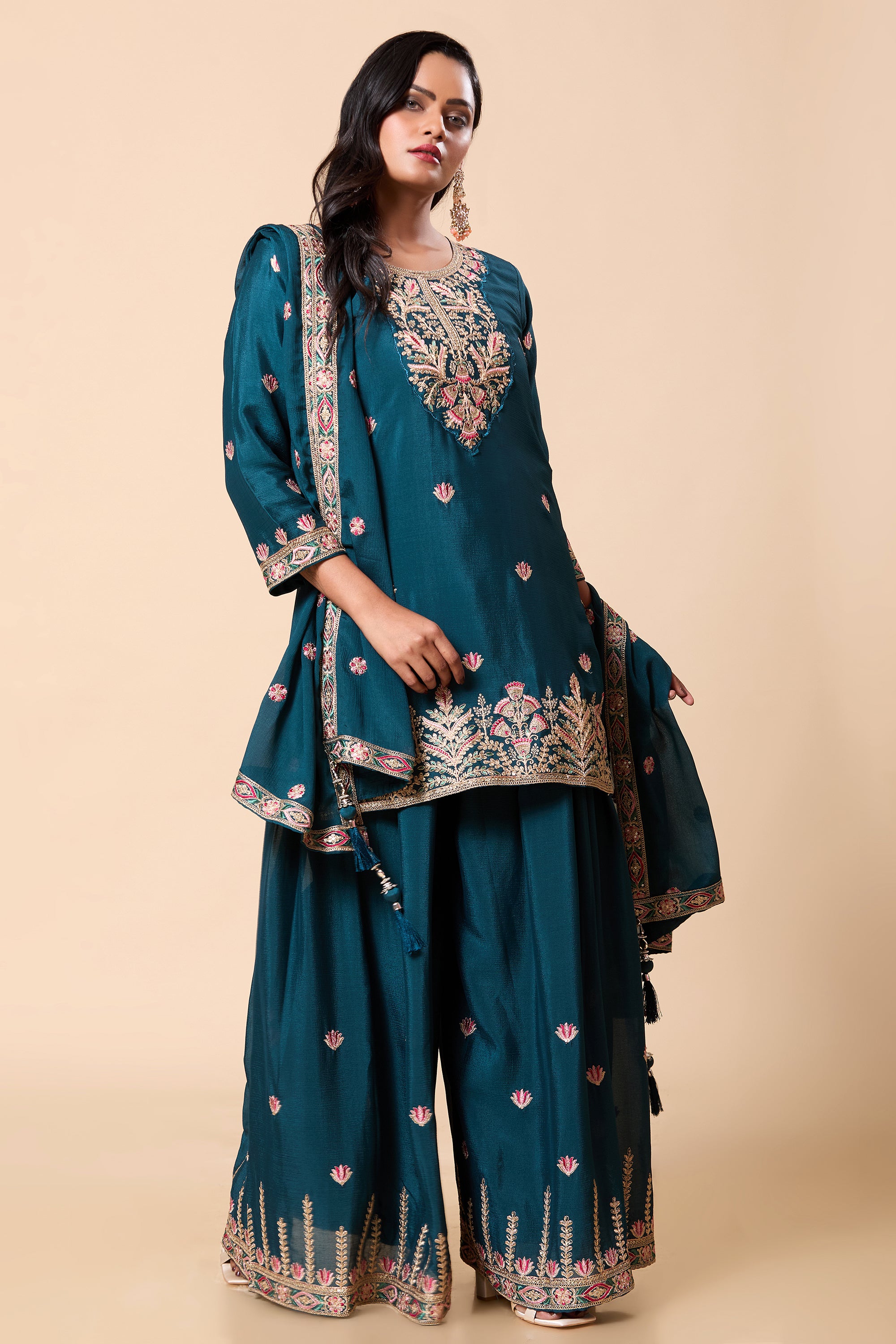 Rani Palazzo Suit - Roop Darshan
