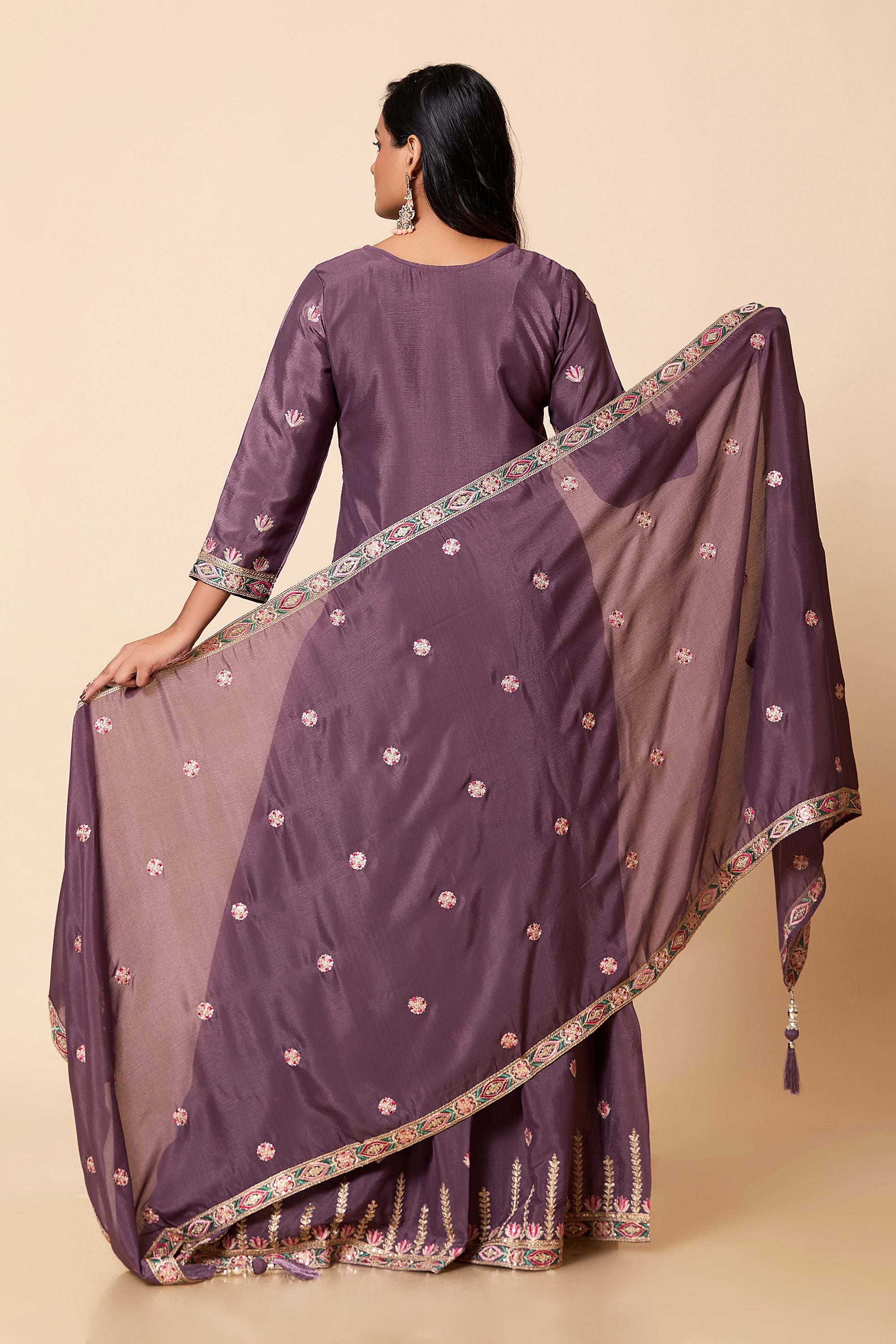 Rani Palazzo Suit - Roop Darshan