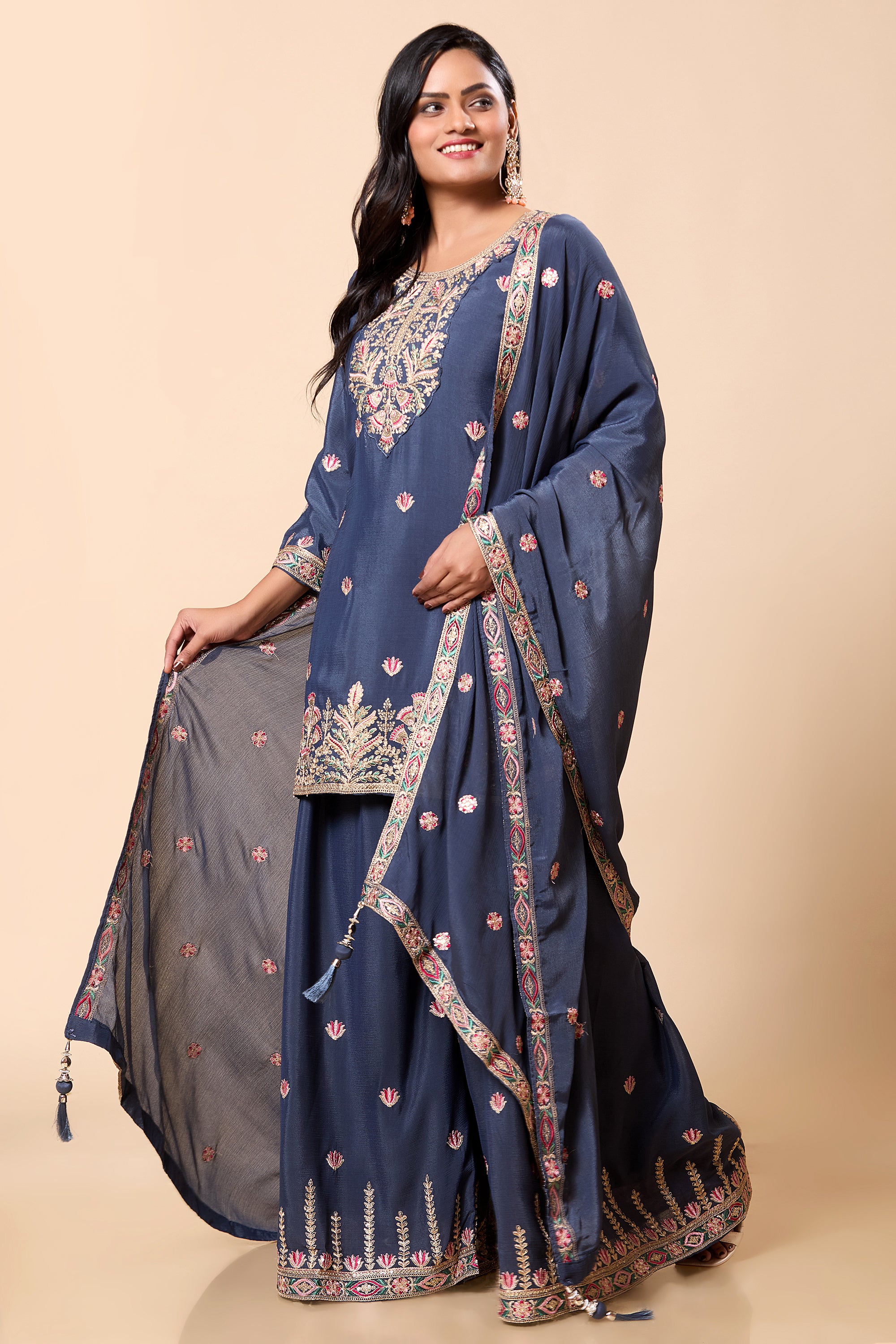 Rani Palazzo Suit - Roop Darshan