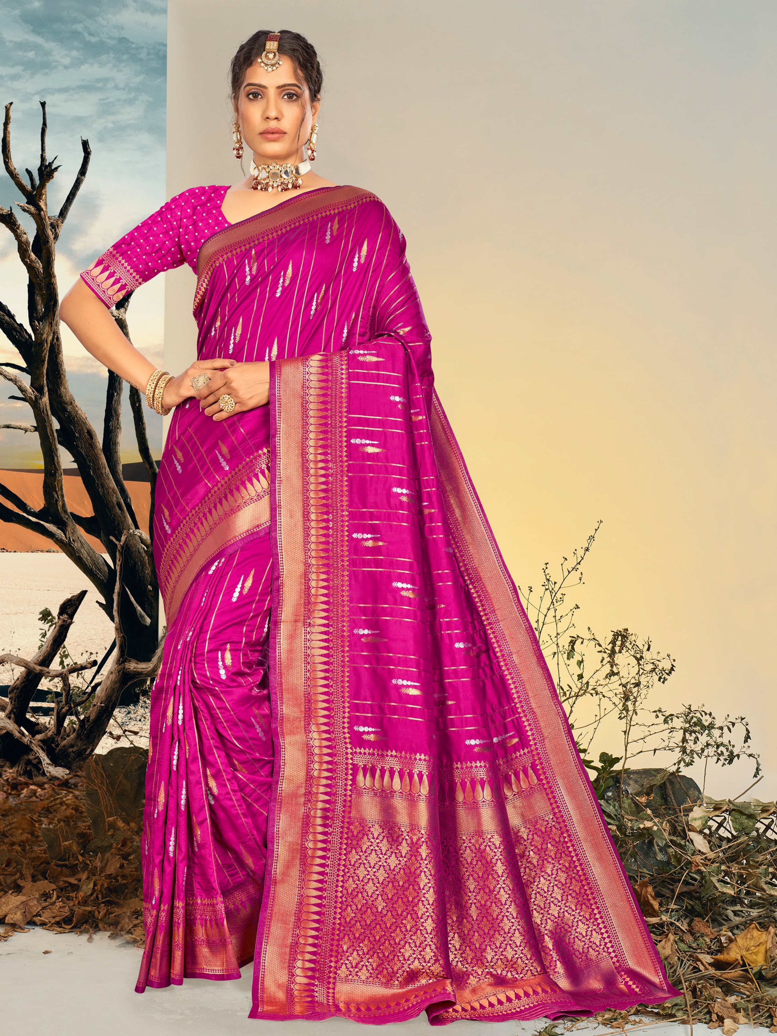 Niharika Saree - Roop Darshan