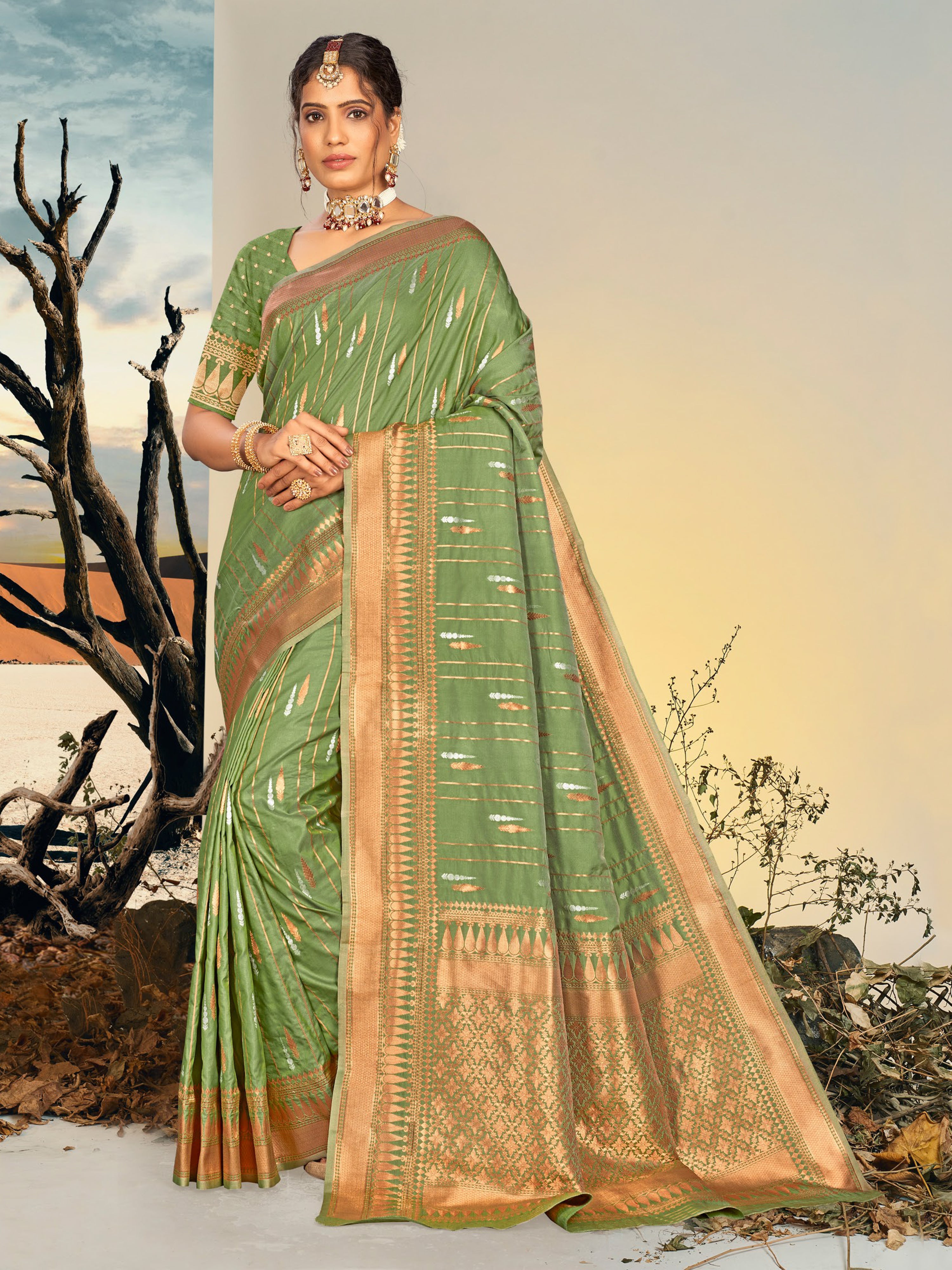 Niharika Saree - Roop Darshan