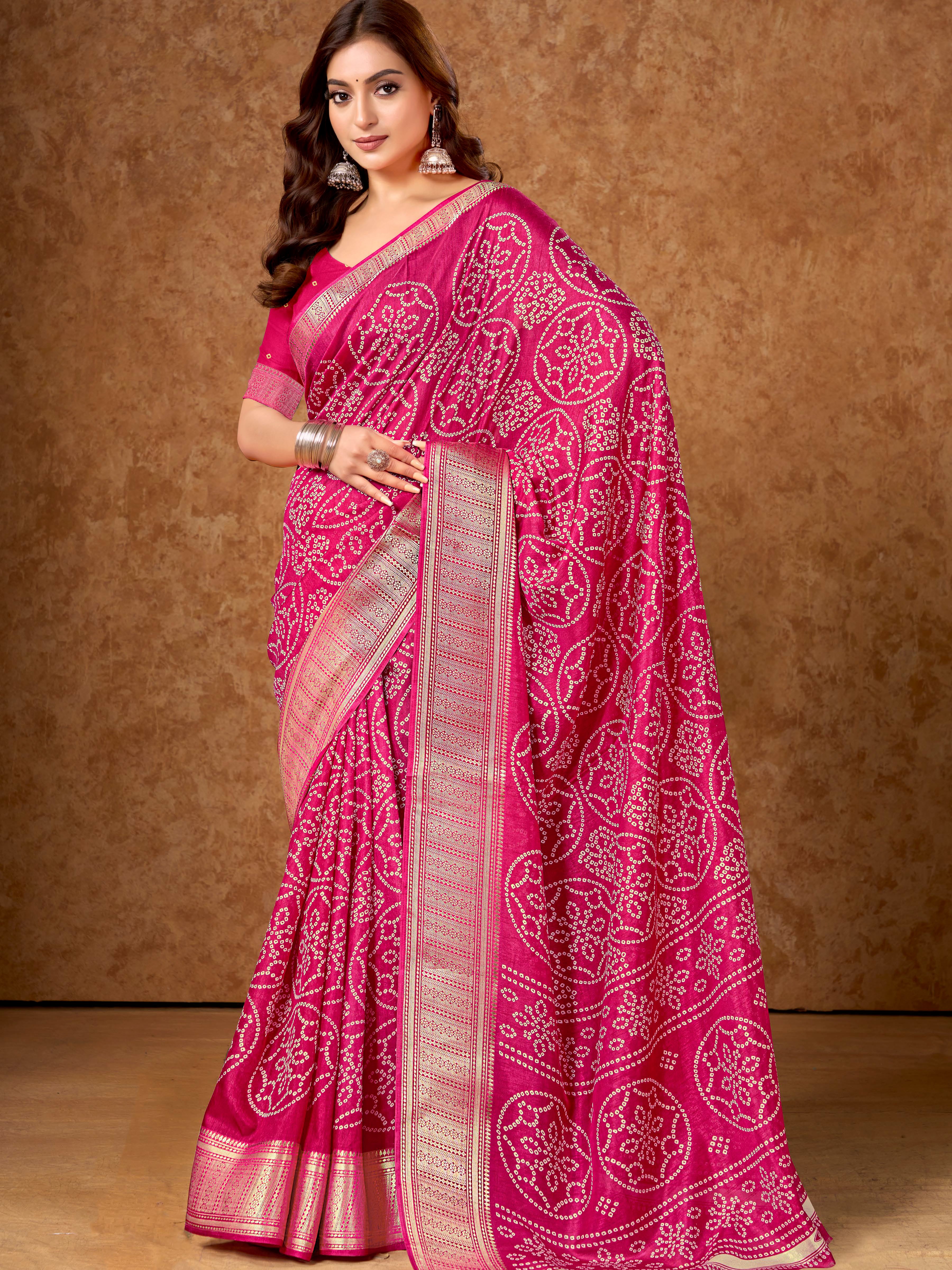 Mahima Bandhani Saree