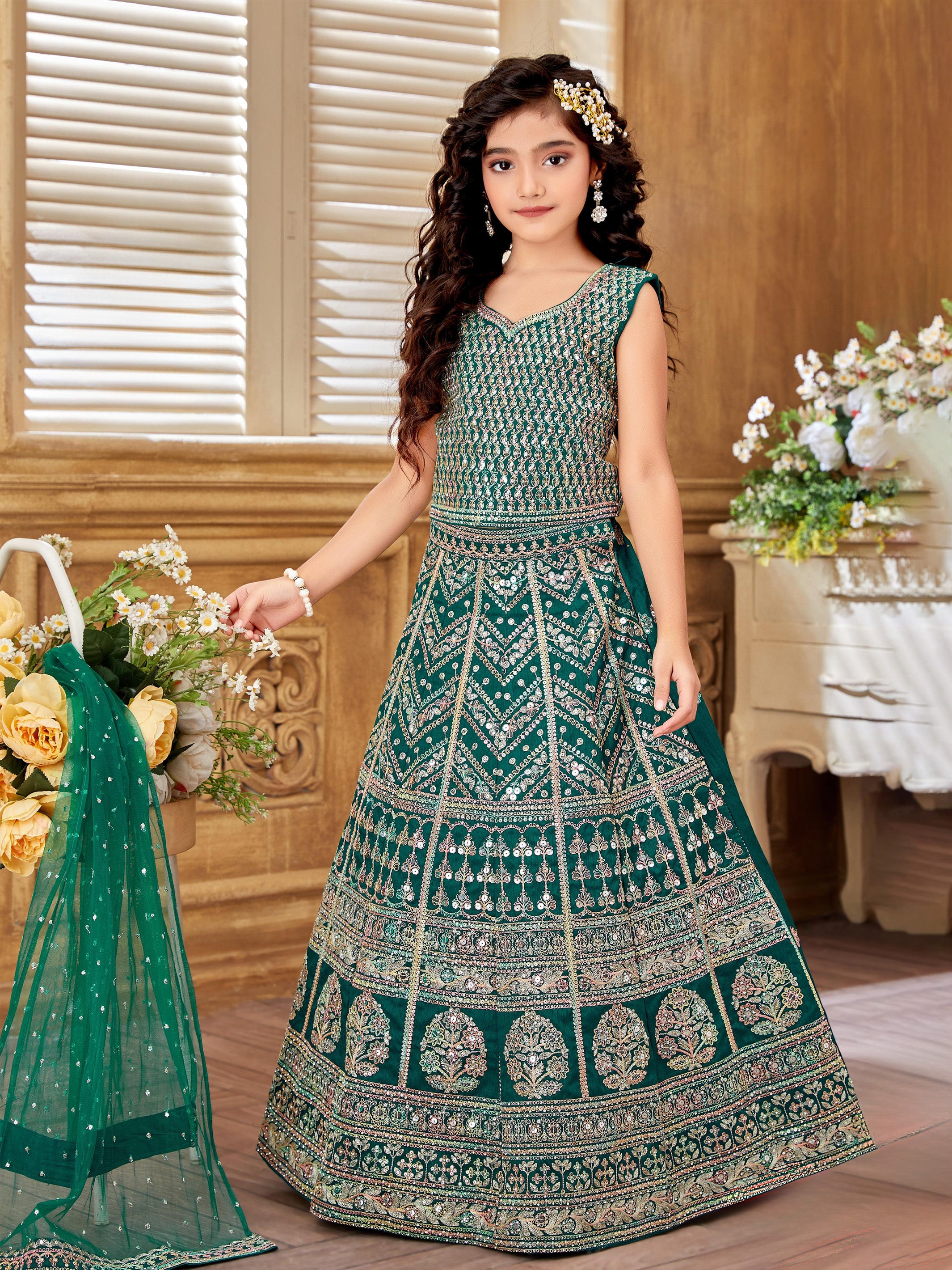 Aria Lehenga Choli Suit - Roop Darshan