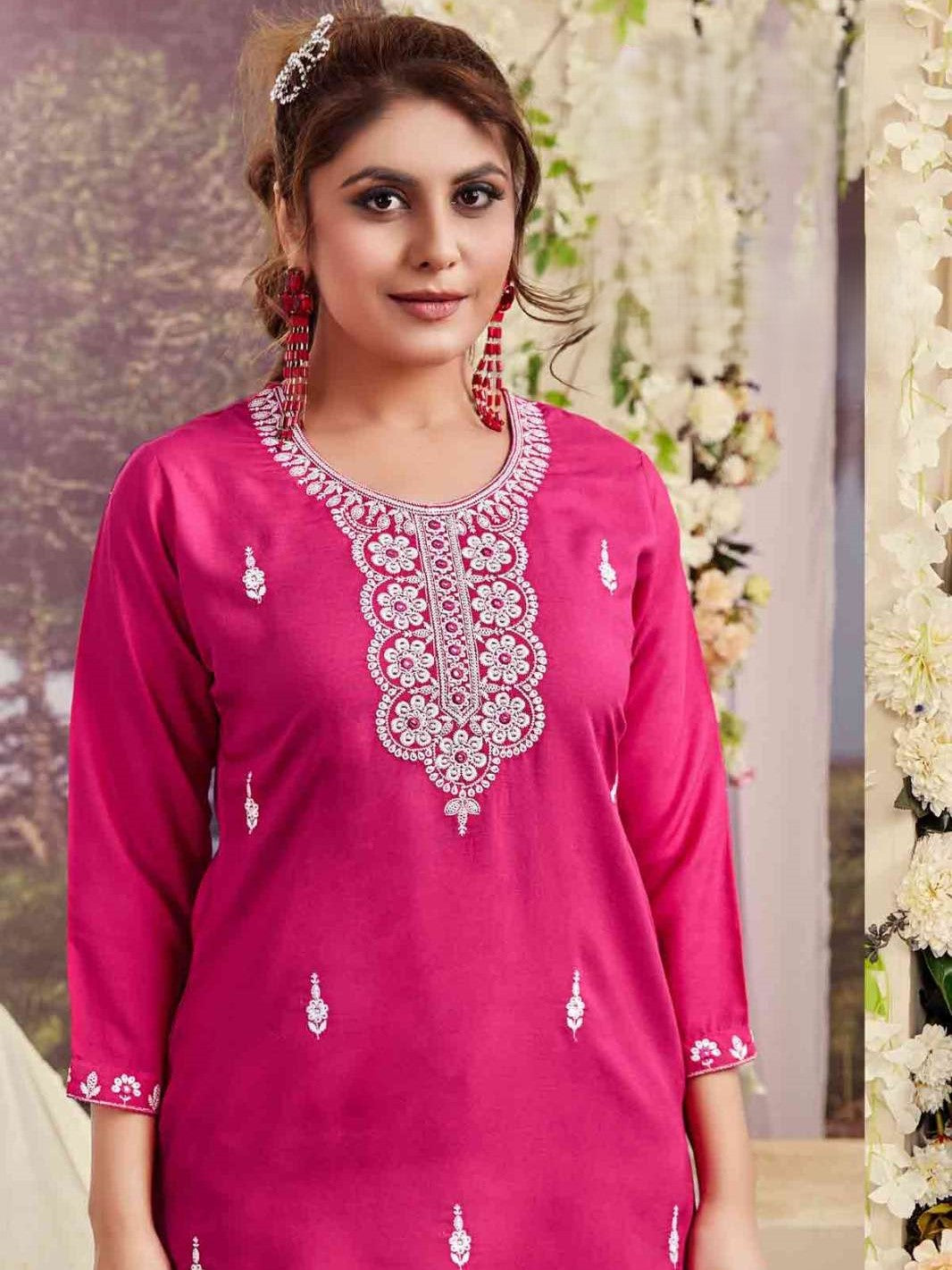 Kesar Short Kurti - Roop Darshan