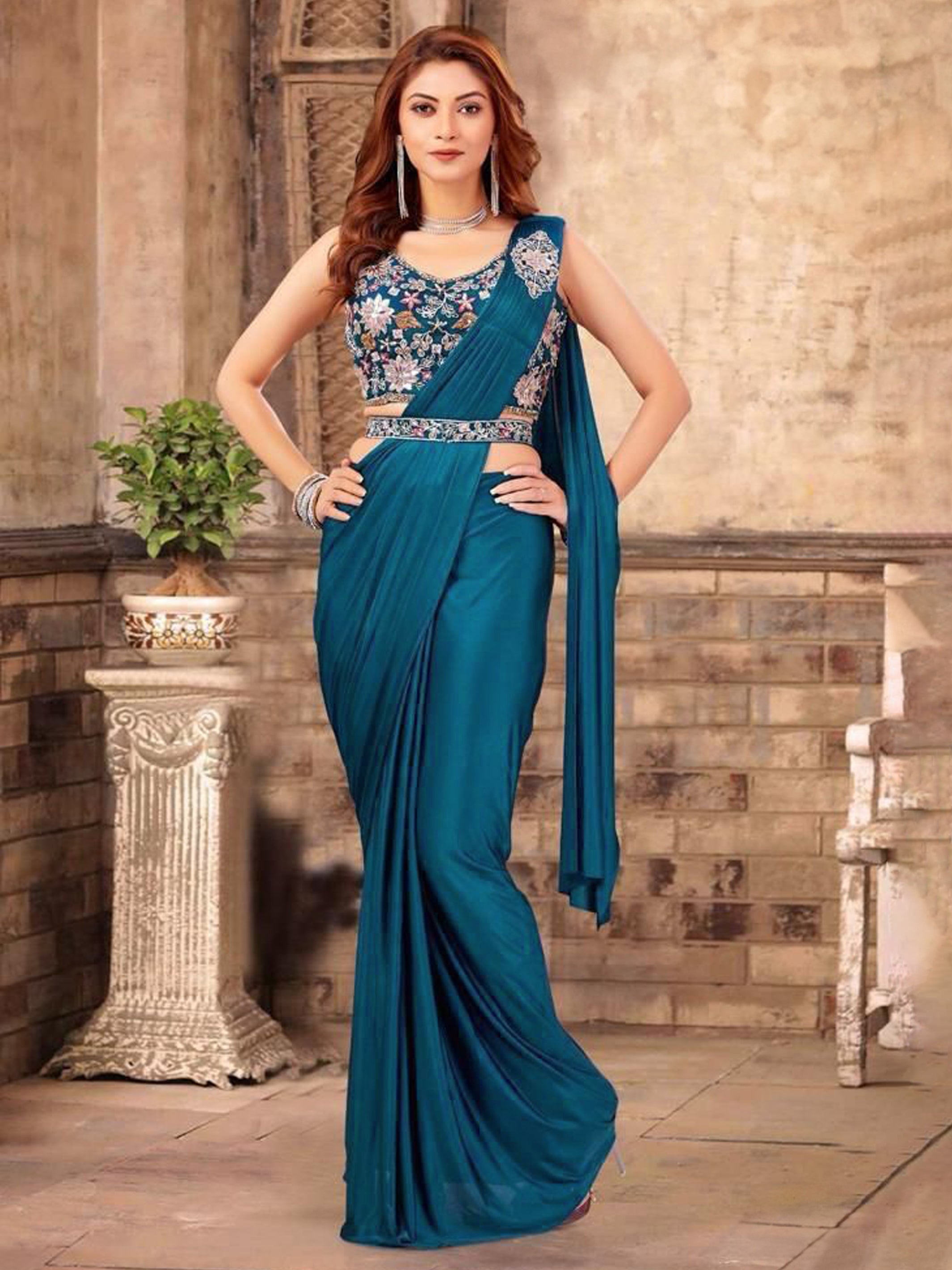 Piya Ready To Wear Choli Saree