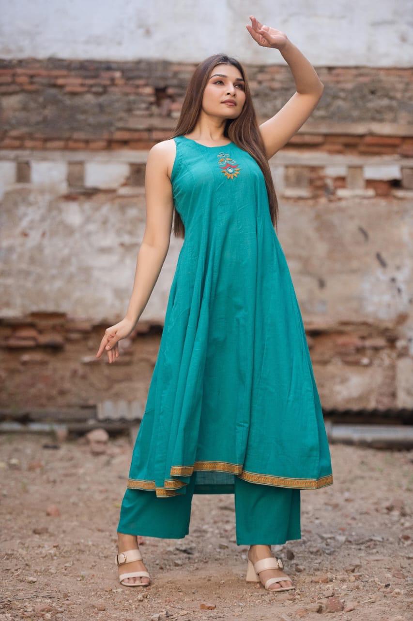 Dani Kurti With Palazzo pant