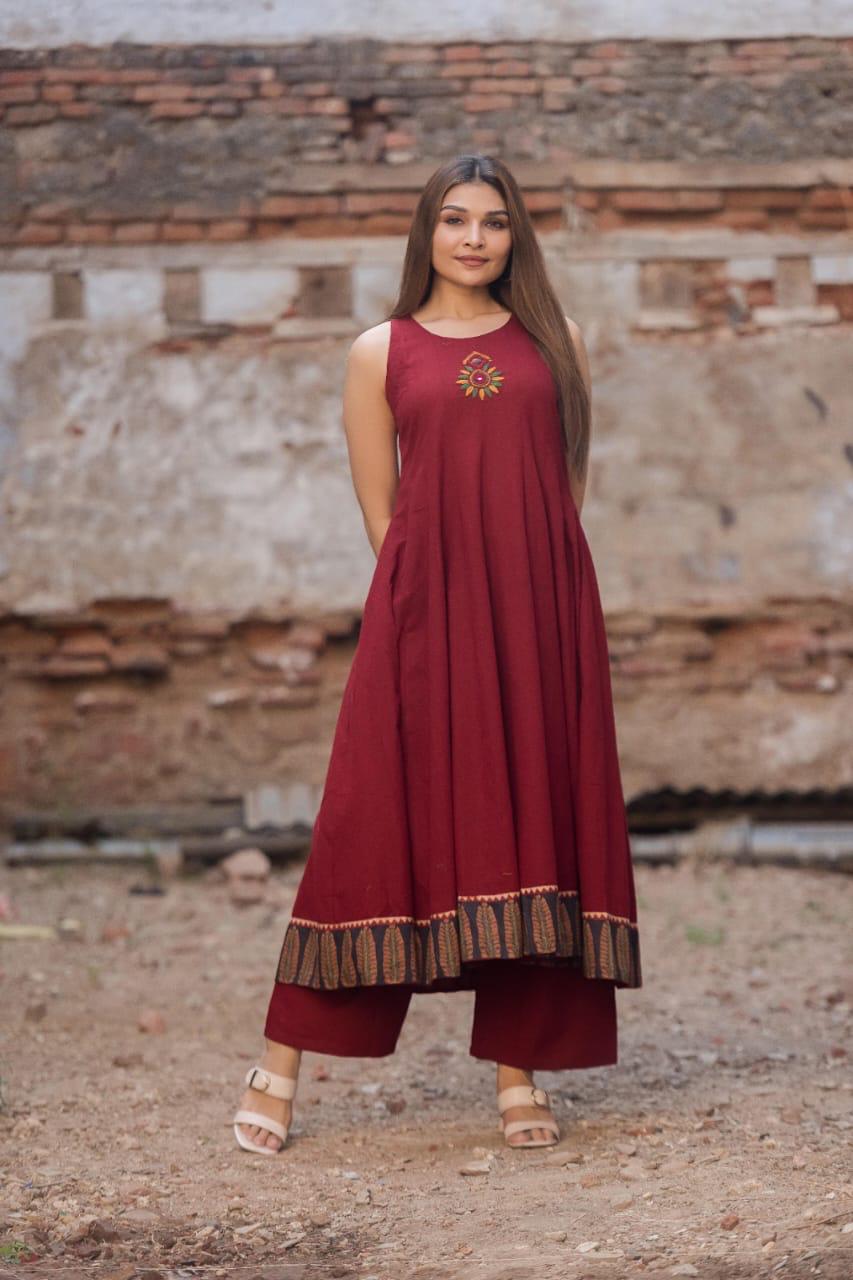 Dani Kurti With Palazzo pant - Roop Darshan