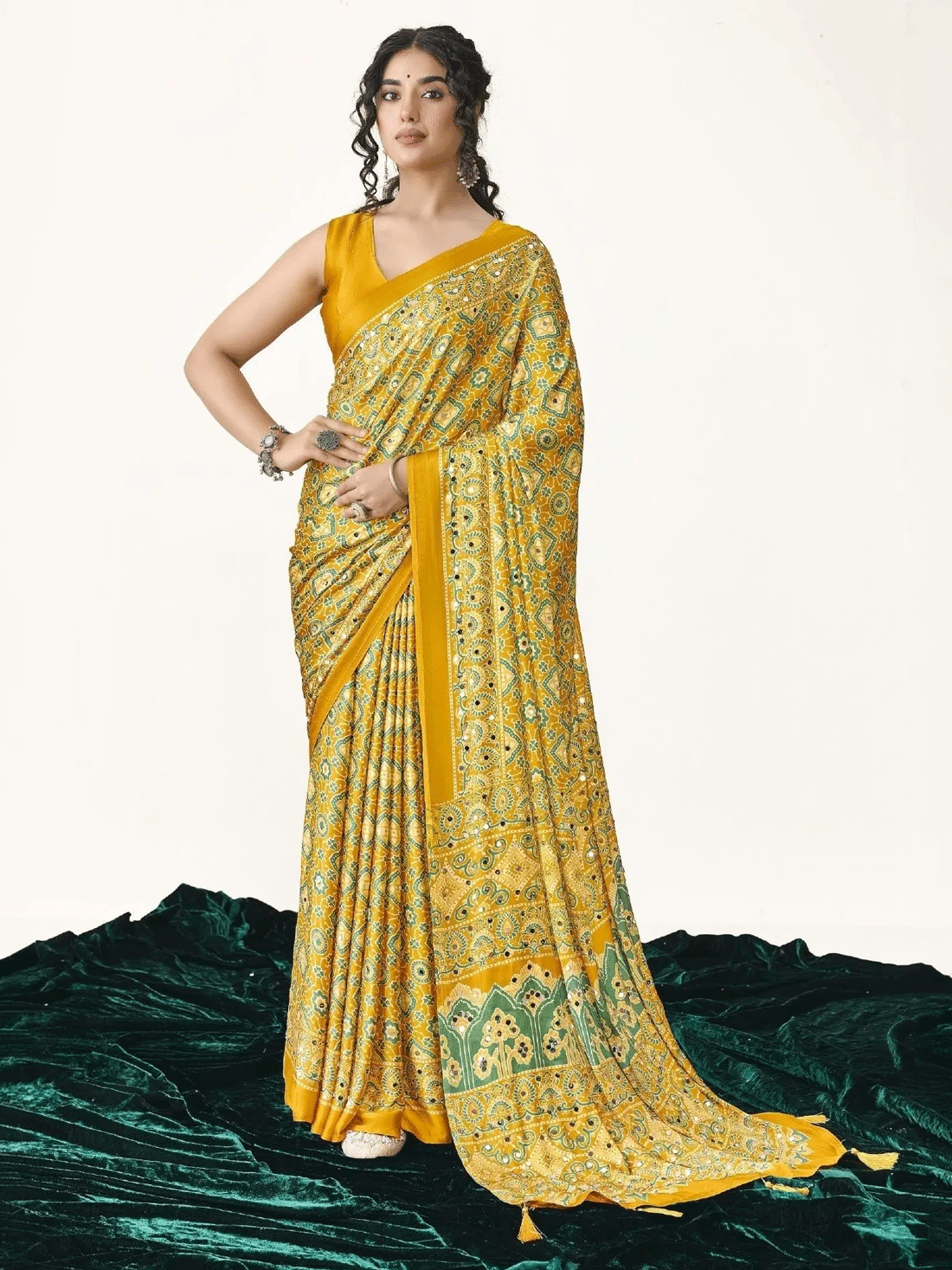 Kreena Silk Printed Saree