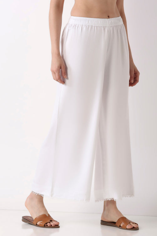 Ladies Palazzo Pant - Roop Darshan