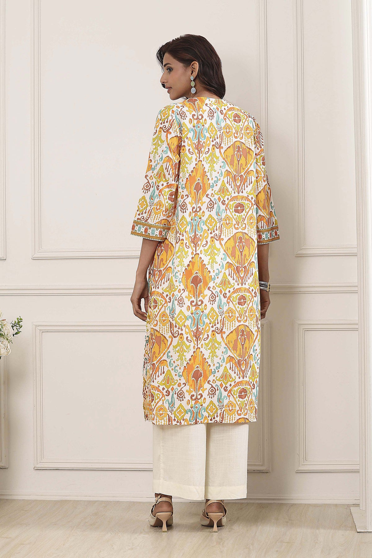 Biba Cotton Printed Kurti - Roop Darshan