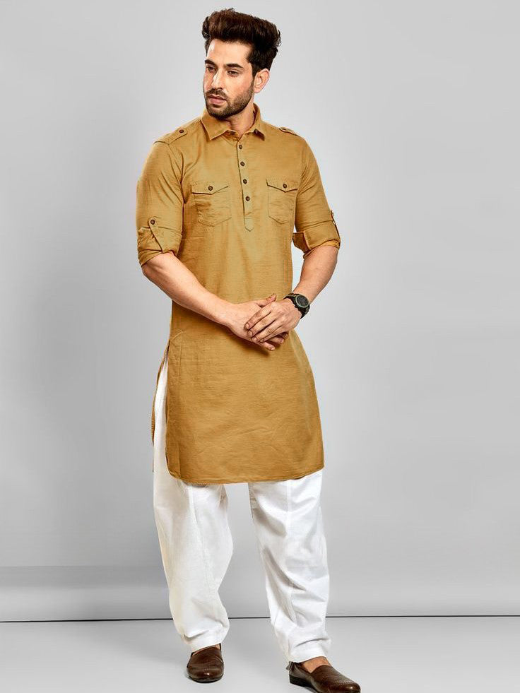 Mens Pathani Suit - Roop Darshan