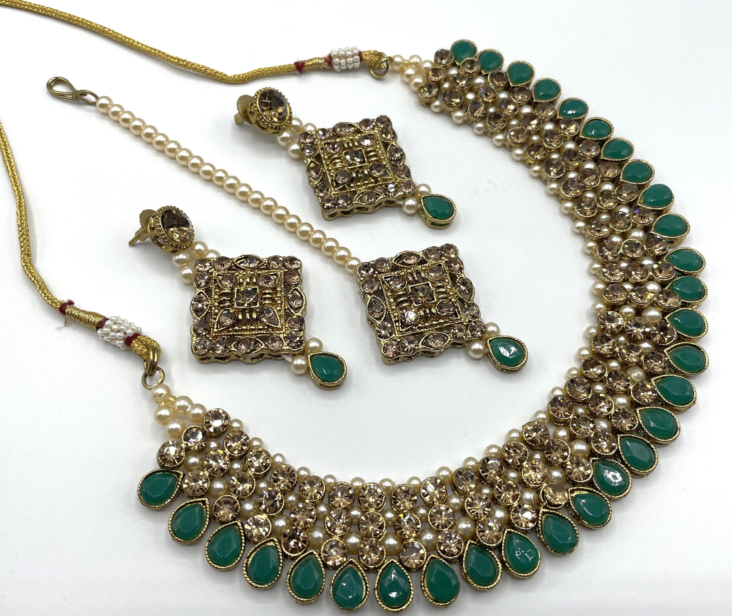 Costume Necklace Set - Roop Darshan