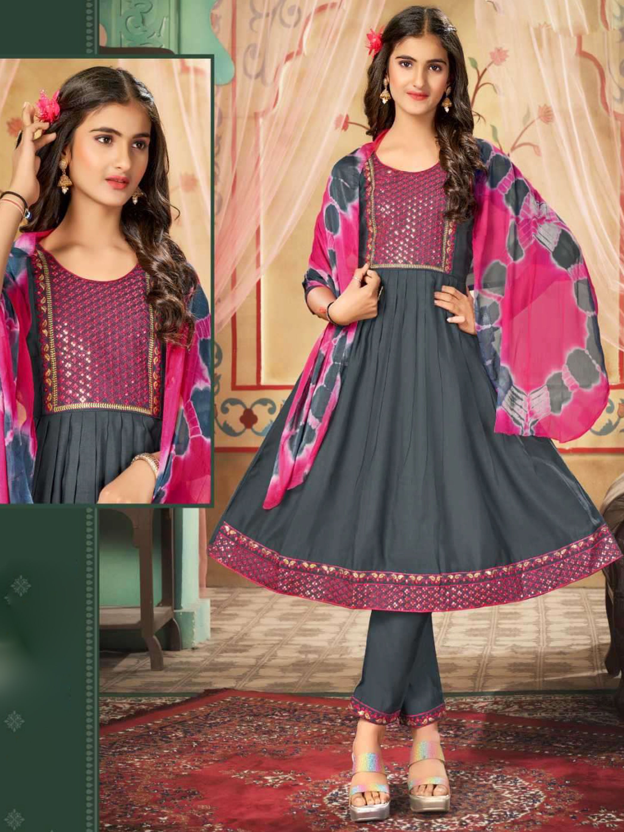 Bhavi Flair Suit - Roop Darshan