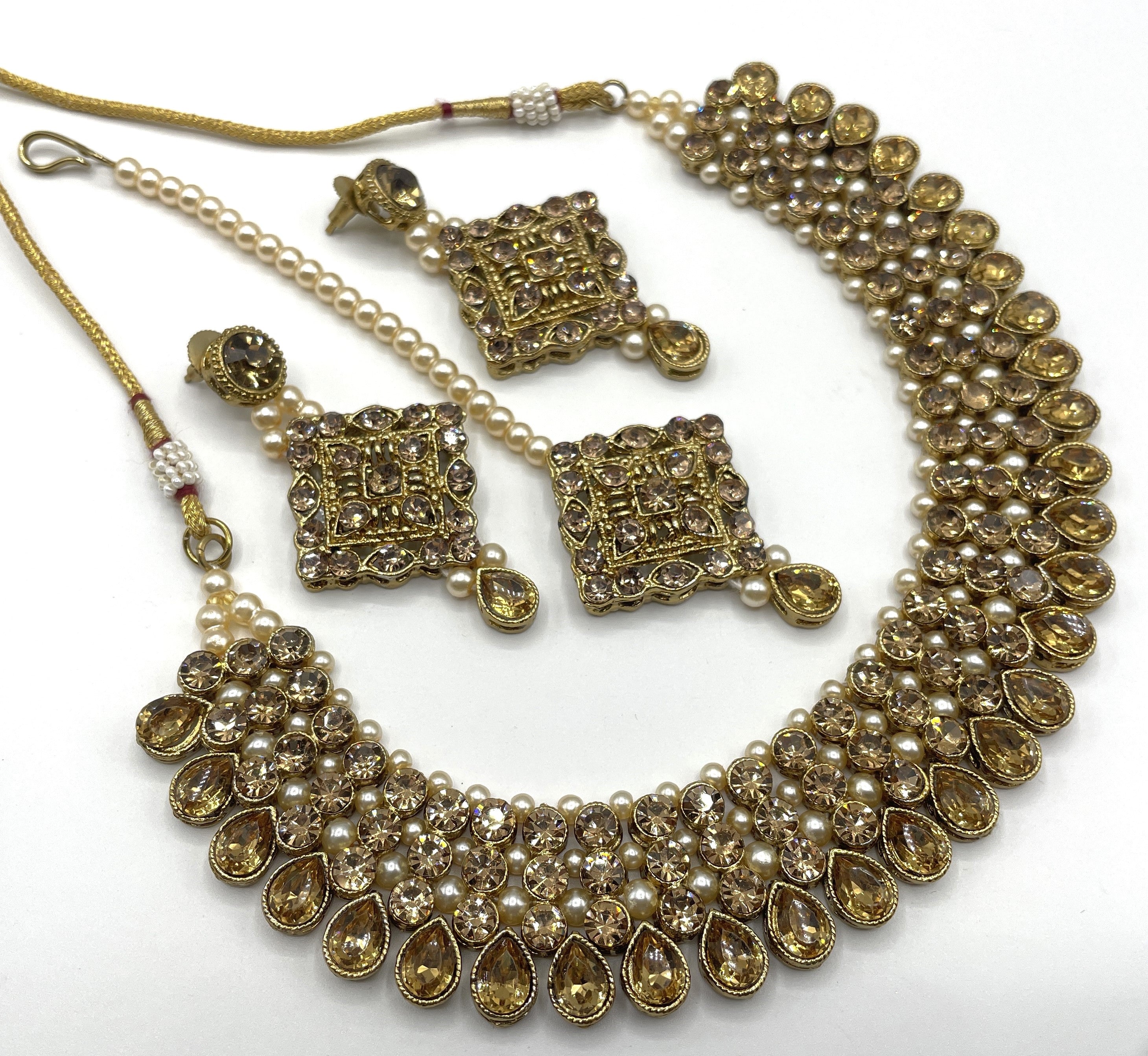 Costume Necklace Set - Roop Darshan