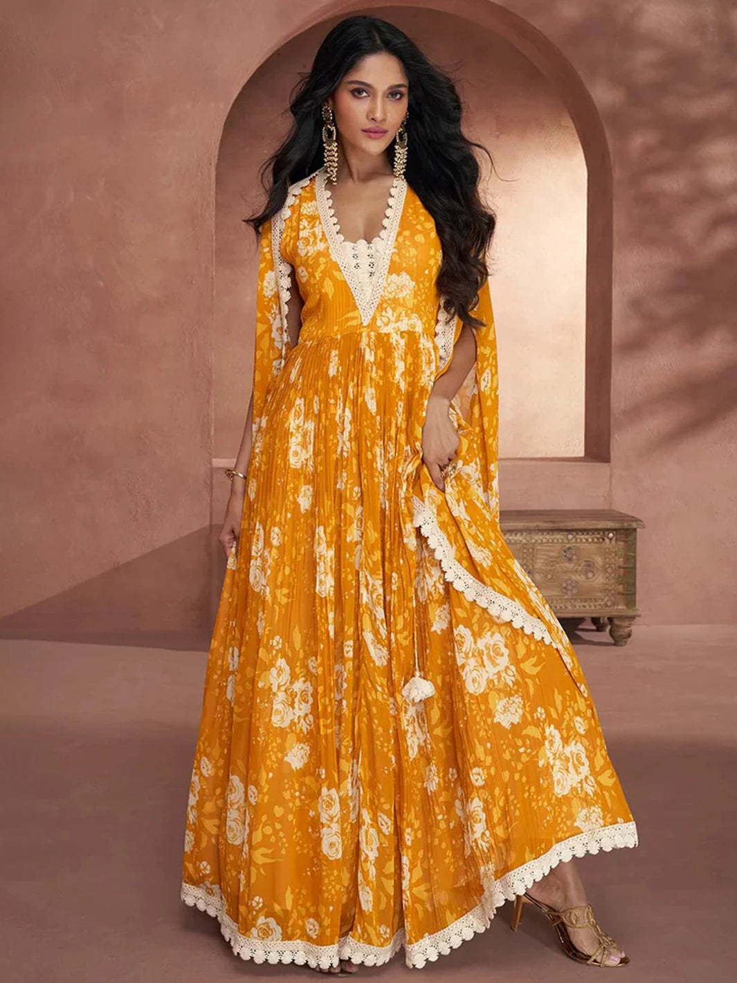 Hailey Gown With Dupatta