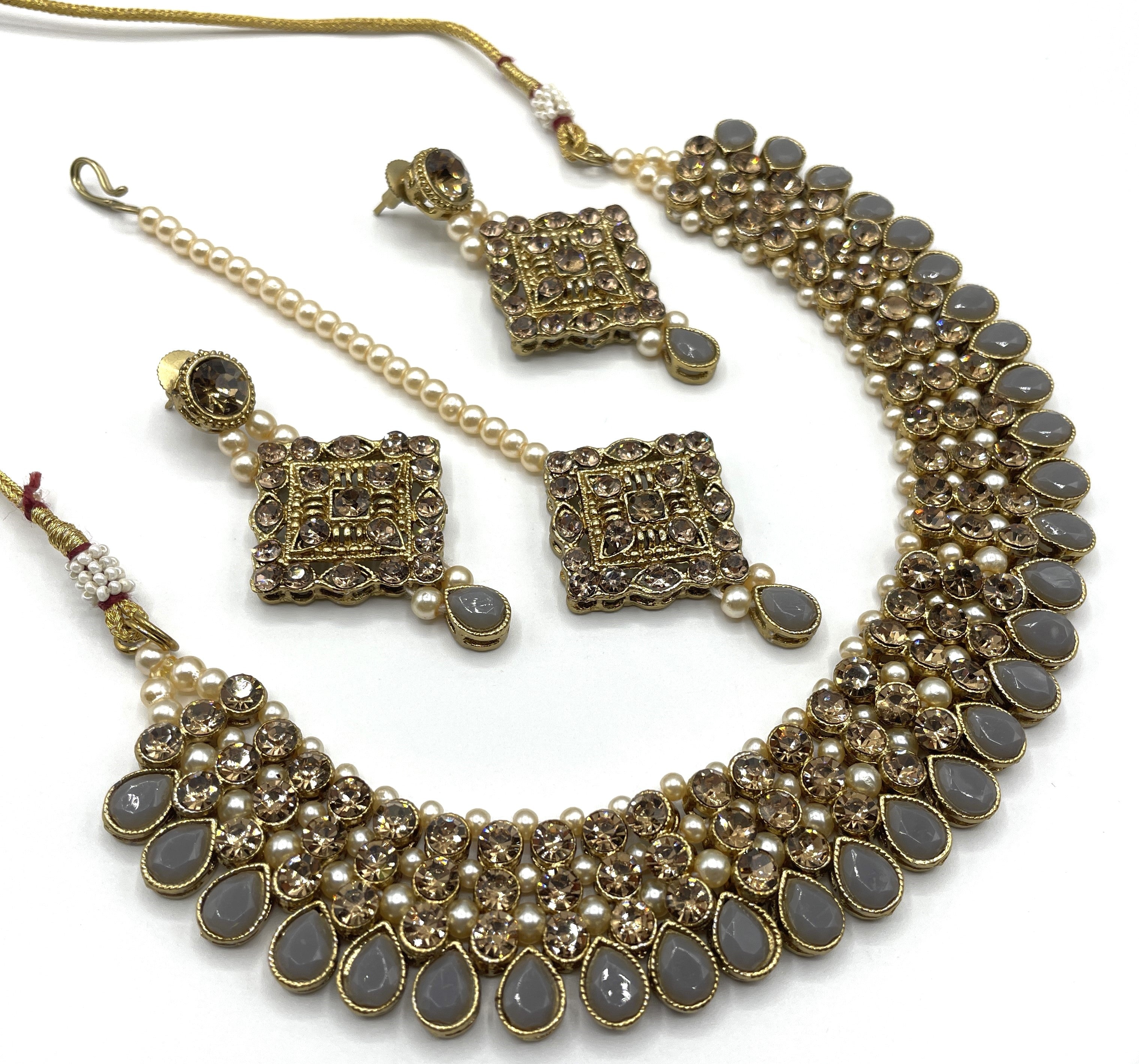 Costume Necklace Set - Roop Darshan