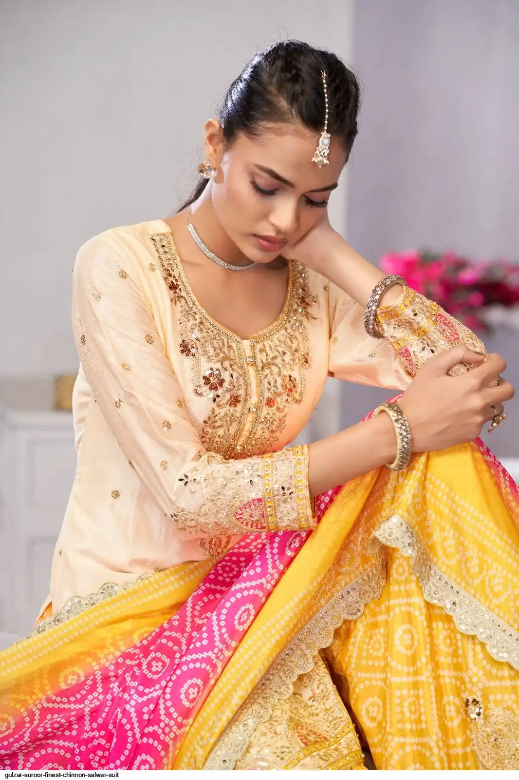 Mahika Palazzo Suit - Roop Darshan