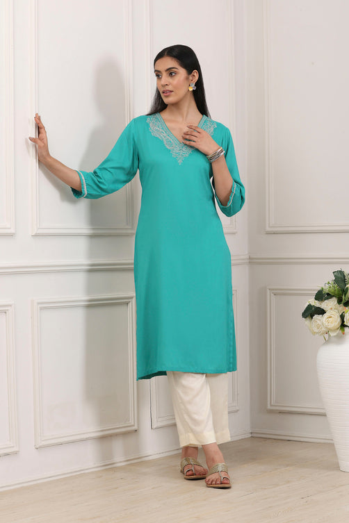 Biba Straight Kurti - Roop Darshan