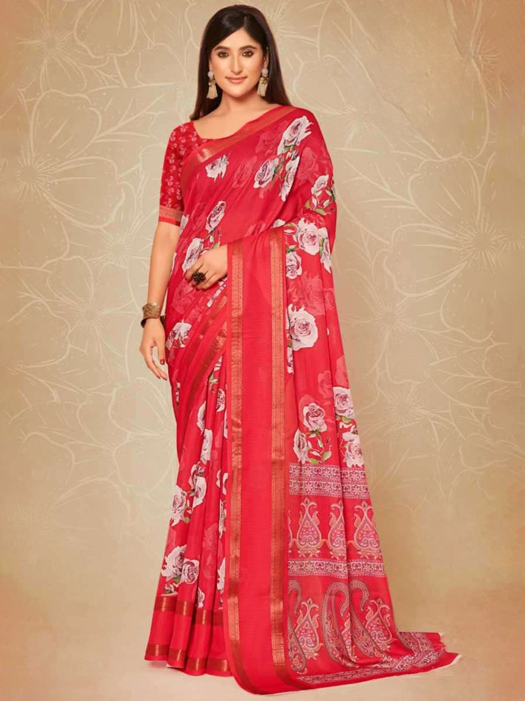 Hirva Saree - Roop Darshan