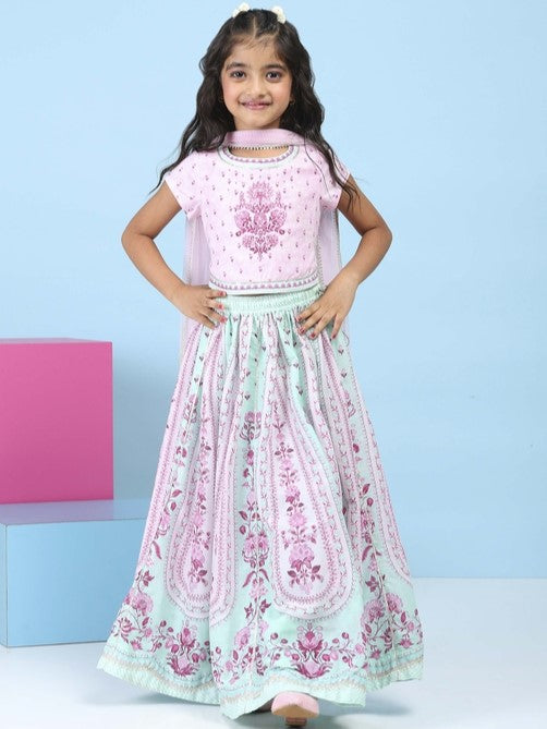 Biba Lehenga Choli Suit - Roop Darshan