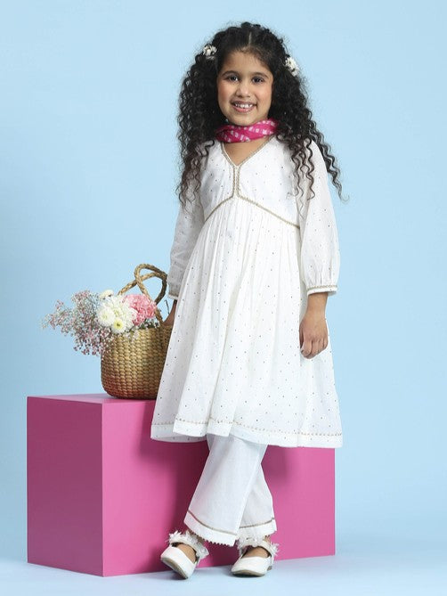 Biba Girls Flair Suit - Roop Darshan