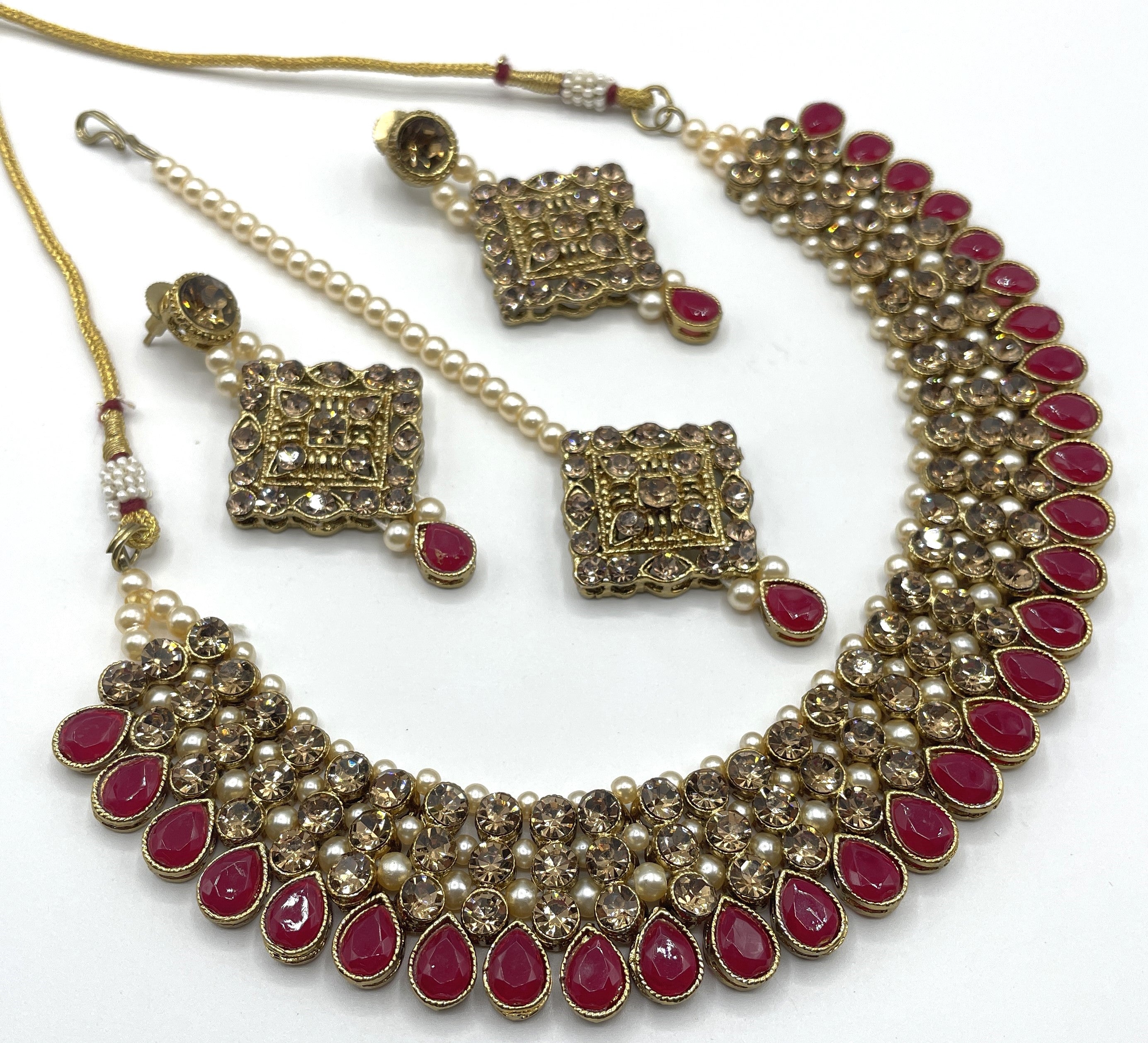 Costume Necklace Set - Roop Darshan