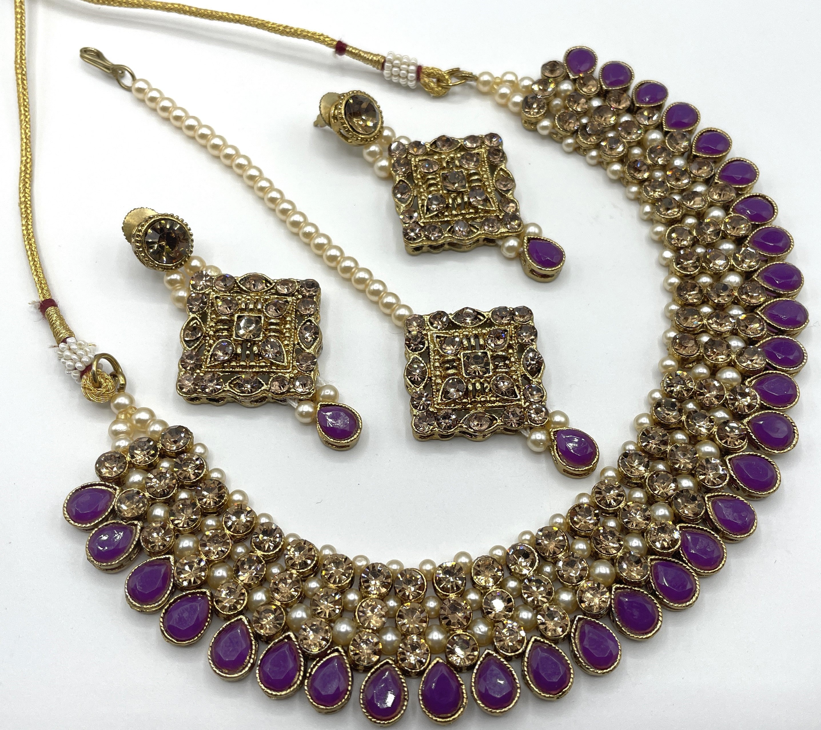 Costume Necklace Set - Roop Darshan