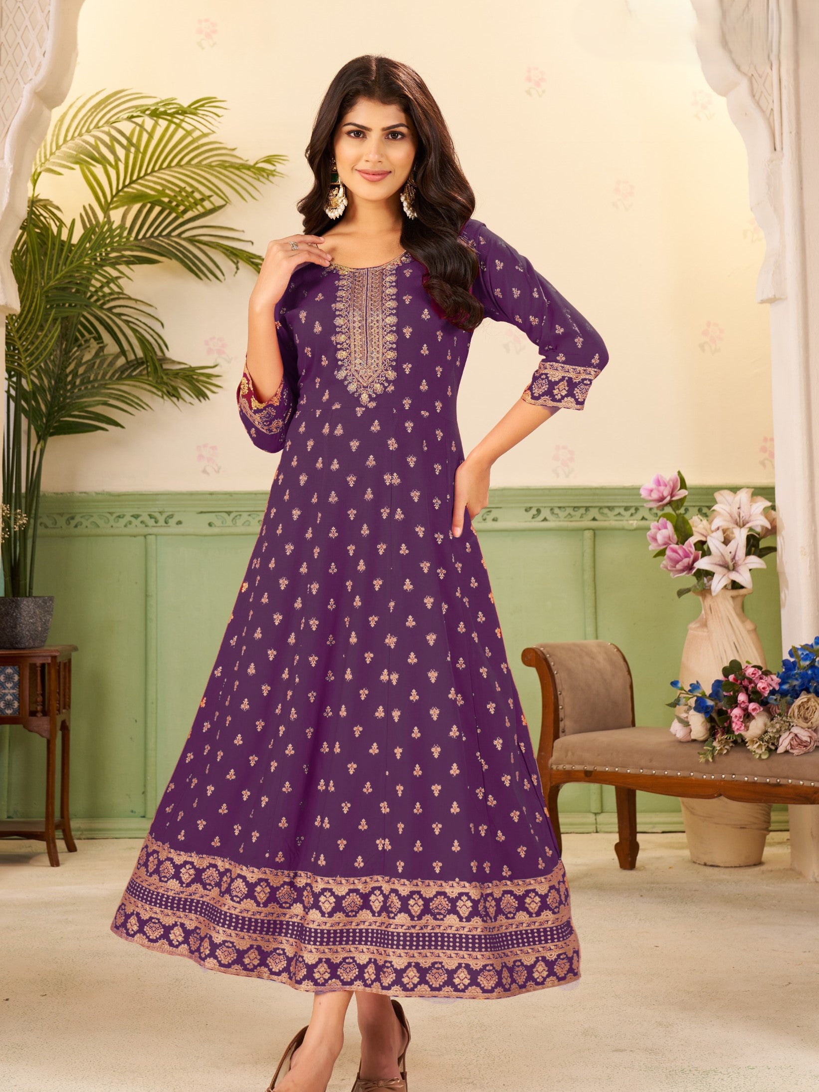 Nisha Flair Kurti - Roop Darshan