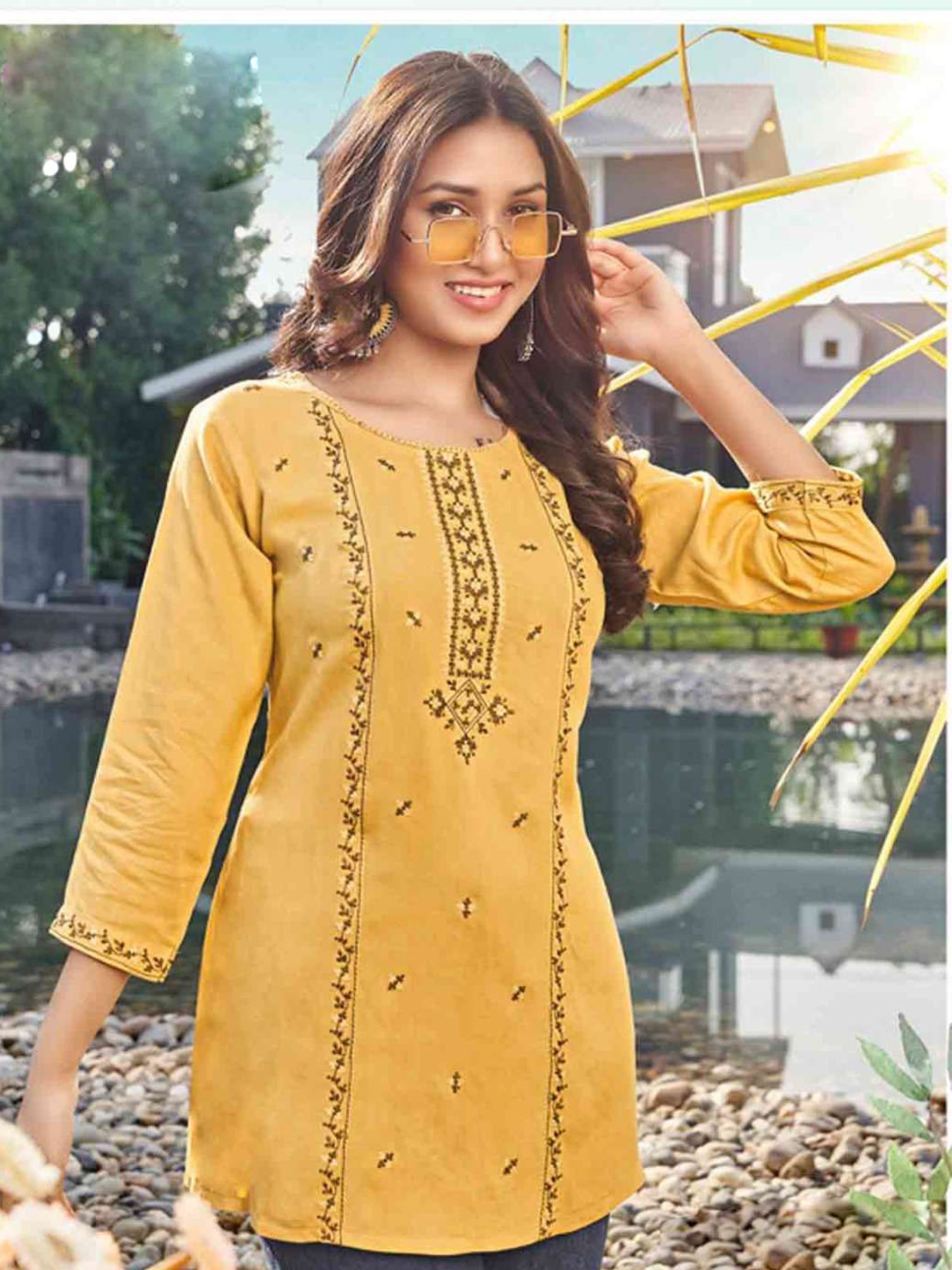 Kaira Short Kurti - Roop Darshan