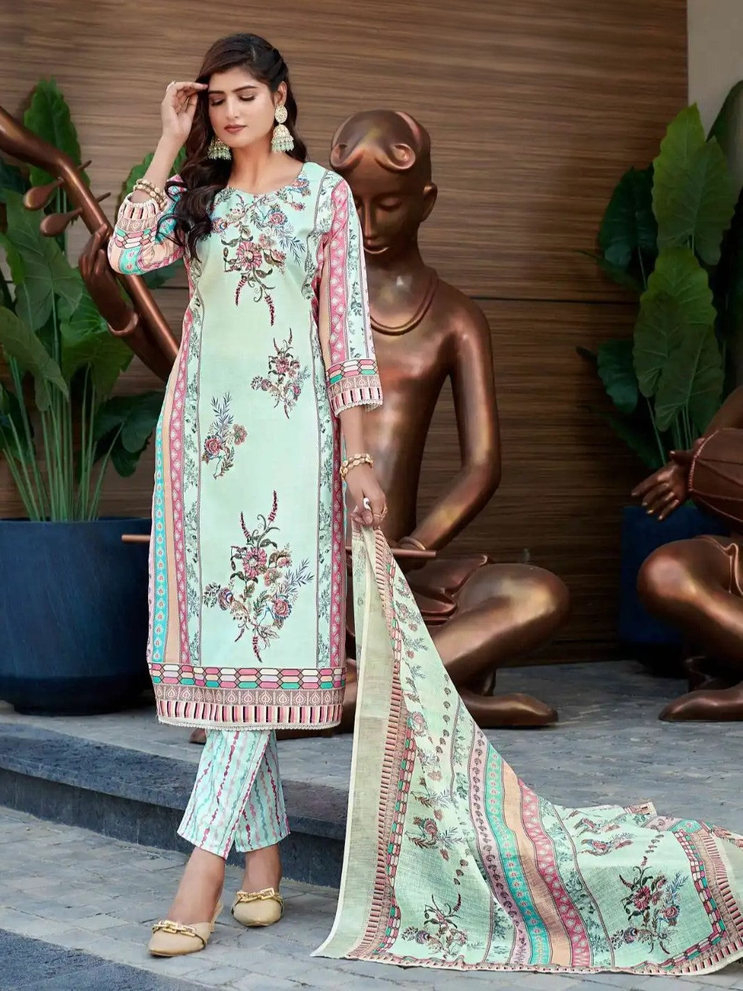Kesha Kamiz & Pant - Roop Darshan