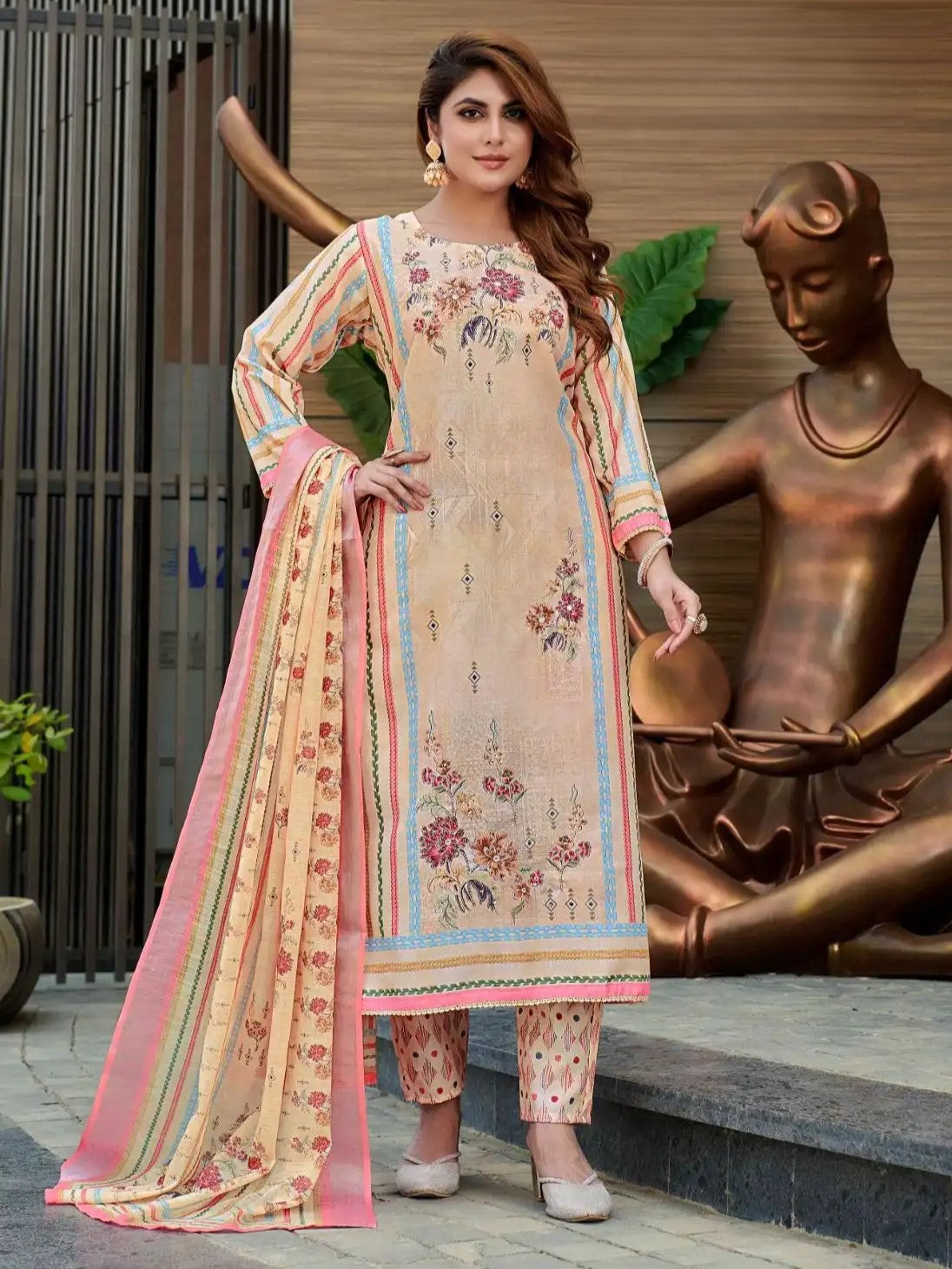 Kesha Kamiz & Pant - Roop Darshan