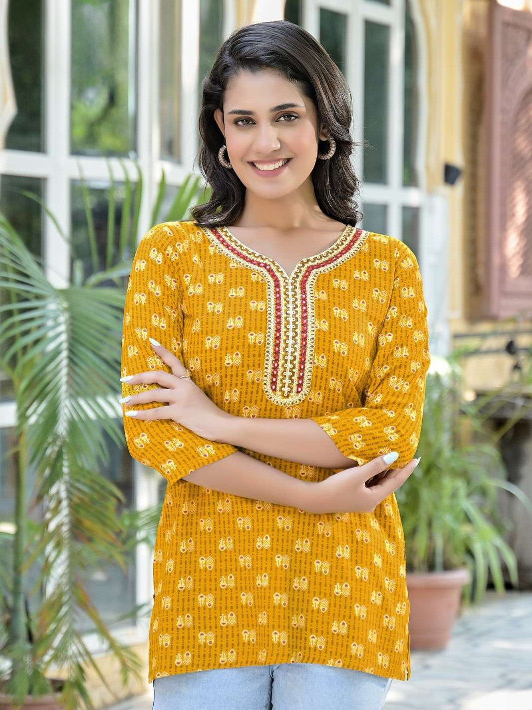 Mannat Short Kurti - Roop Darshan