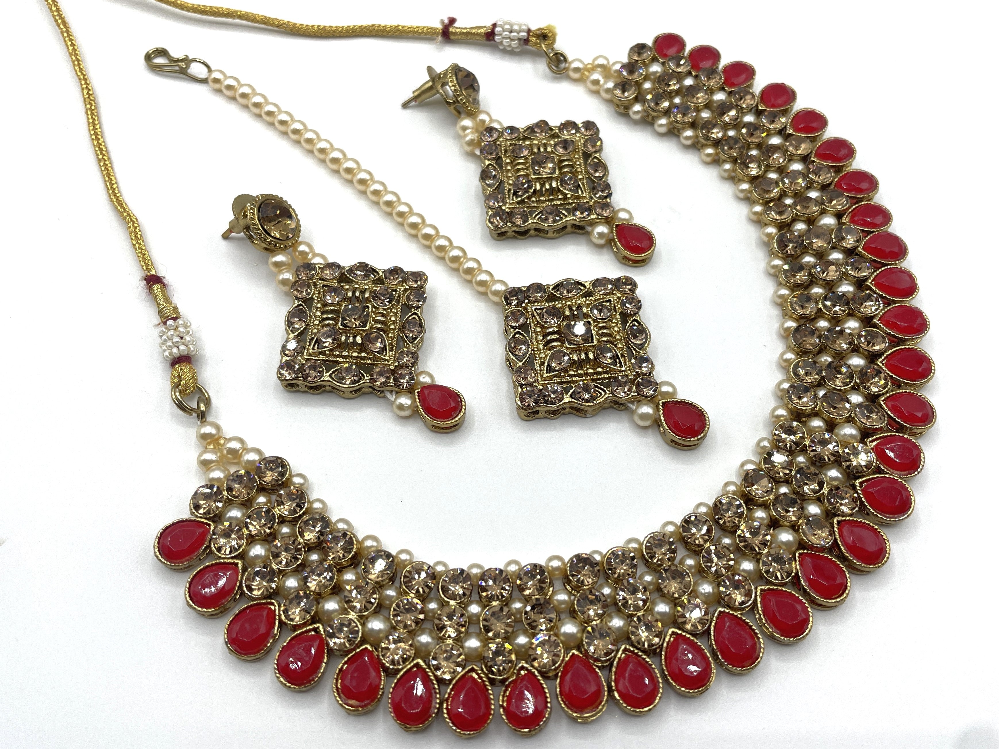 Costume Necklace Set - Roop Darshan