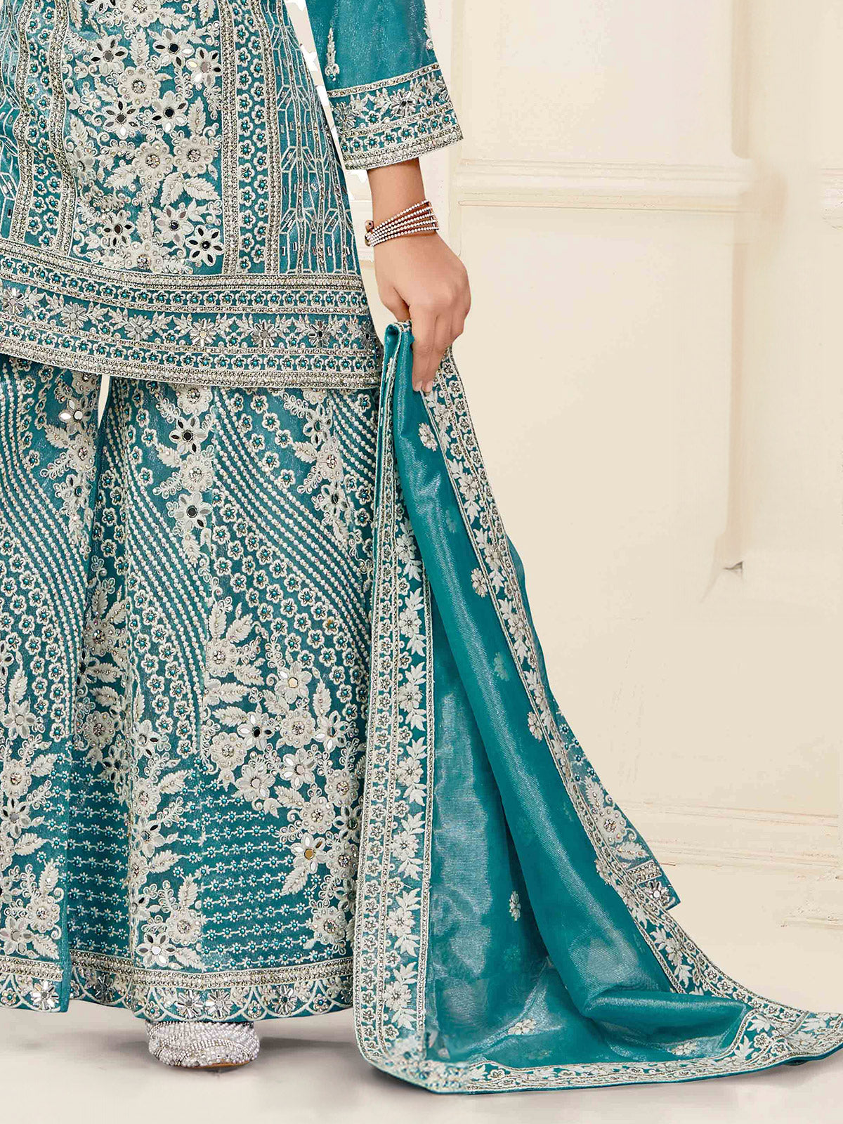 Mahie Palazzo Suit - Roop Darshan