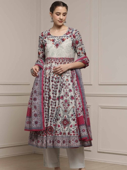 Biba Flair Suit - Roop Darshan