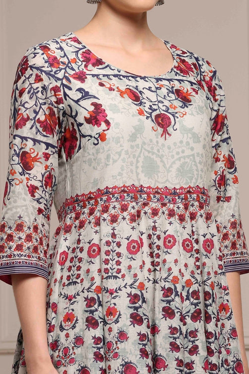 Biba Flair Suit - Roop Darshan