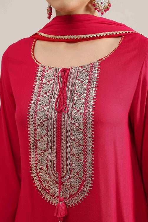 Biba Palazzo Suit - Roop Darshan