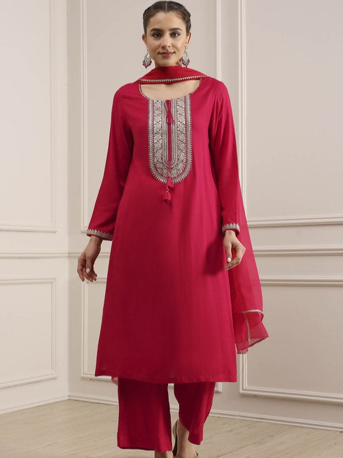 Biba Palazzo Suit - Roop Darshan