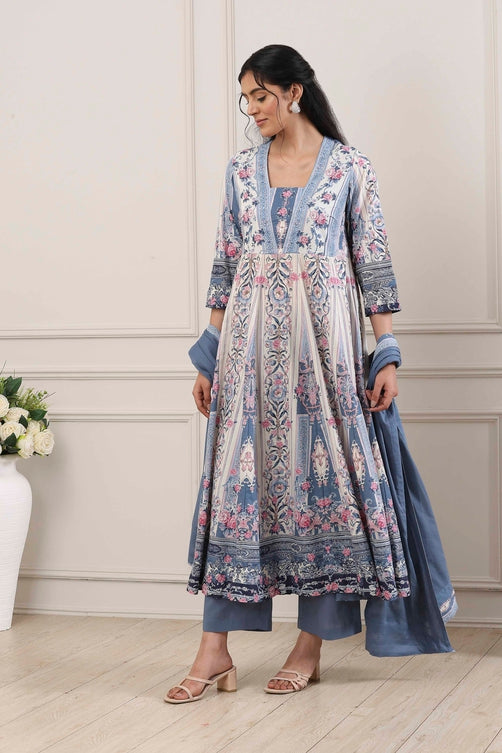 Biba Flair Suit - Roop Darshan