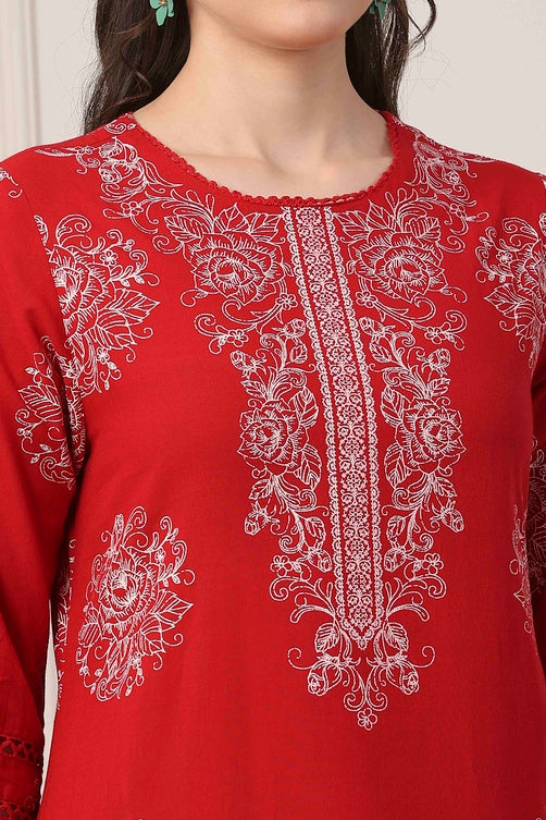 Biba Straight Kamiz & Pant - Roop Darshan
