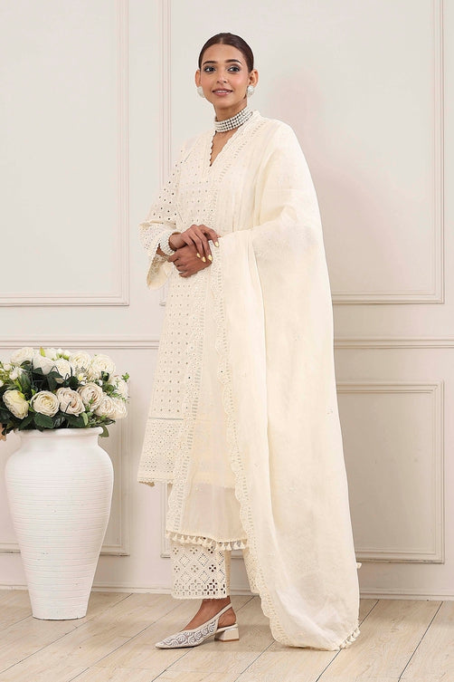 Biba Palazzo Suit - Roop Darshan