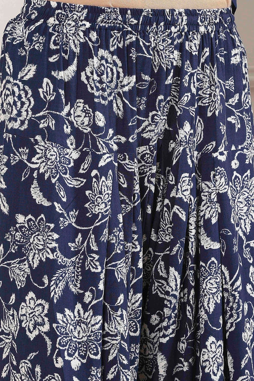 Biba Ladies Cotton Kurti with Pant - Roop Darshan