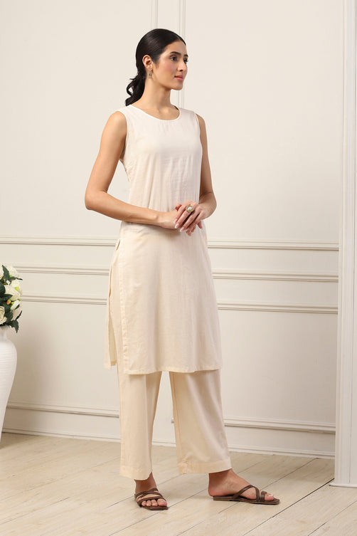 Biba Straight Kamiz & Pant - Roop Darshan