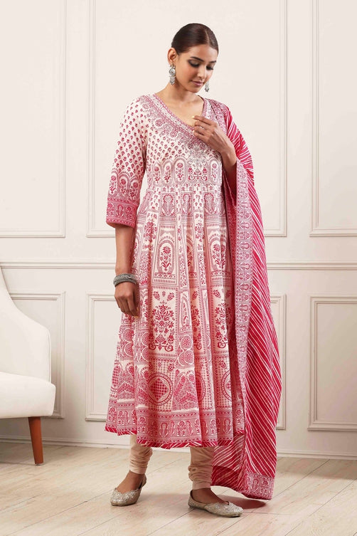 Biba Flair Suit - Roop Darshan