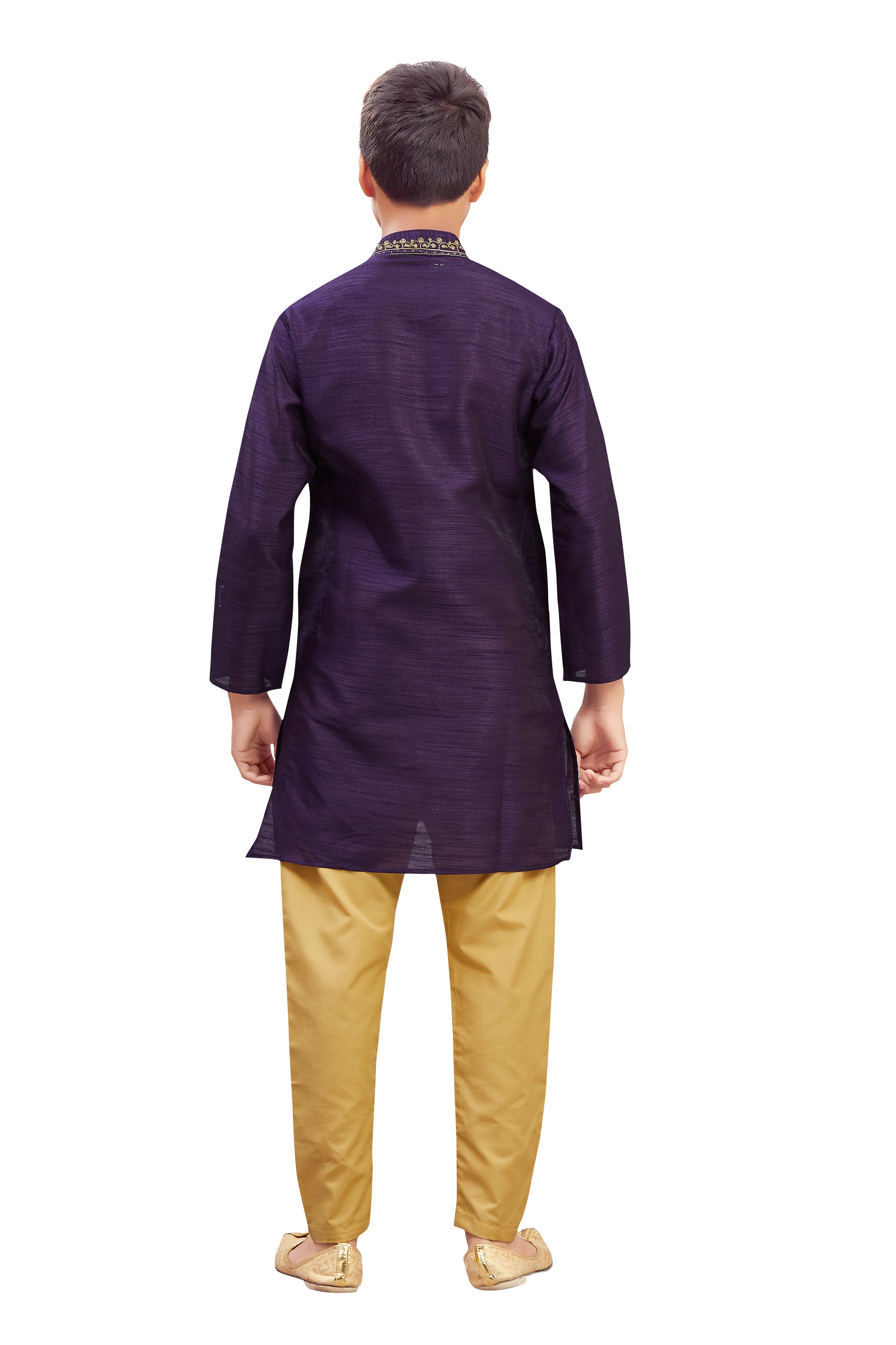 Boys Embroidered Kurta - Roop Darshan