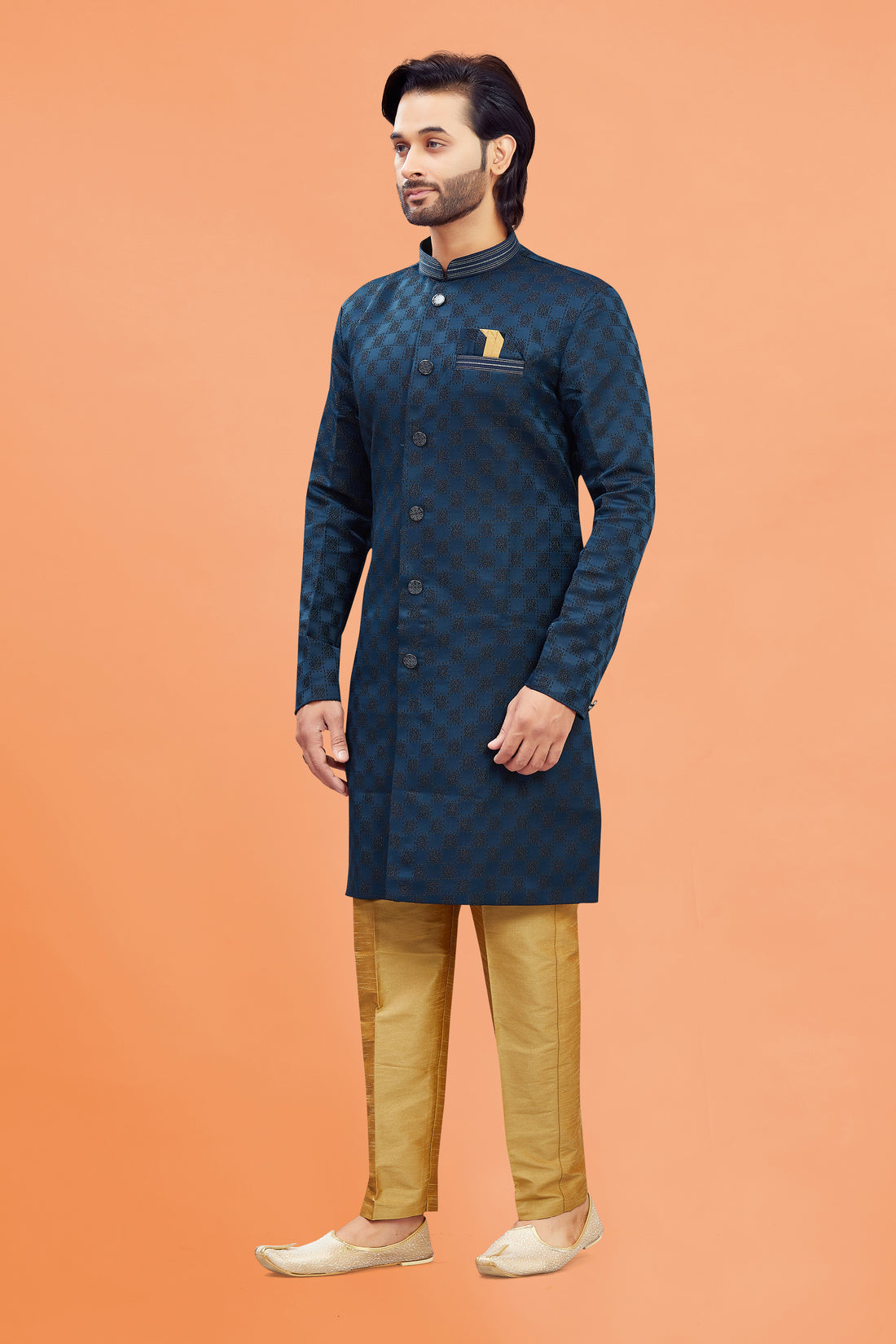 Mens Silk Kurta Set - Roop Darshan