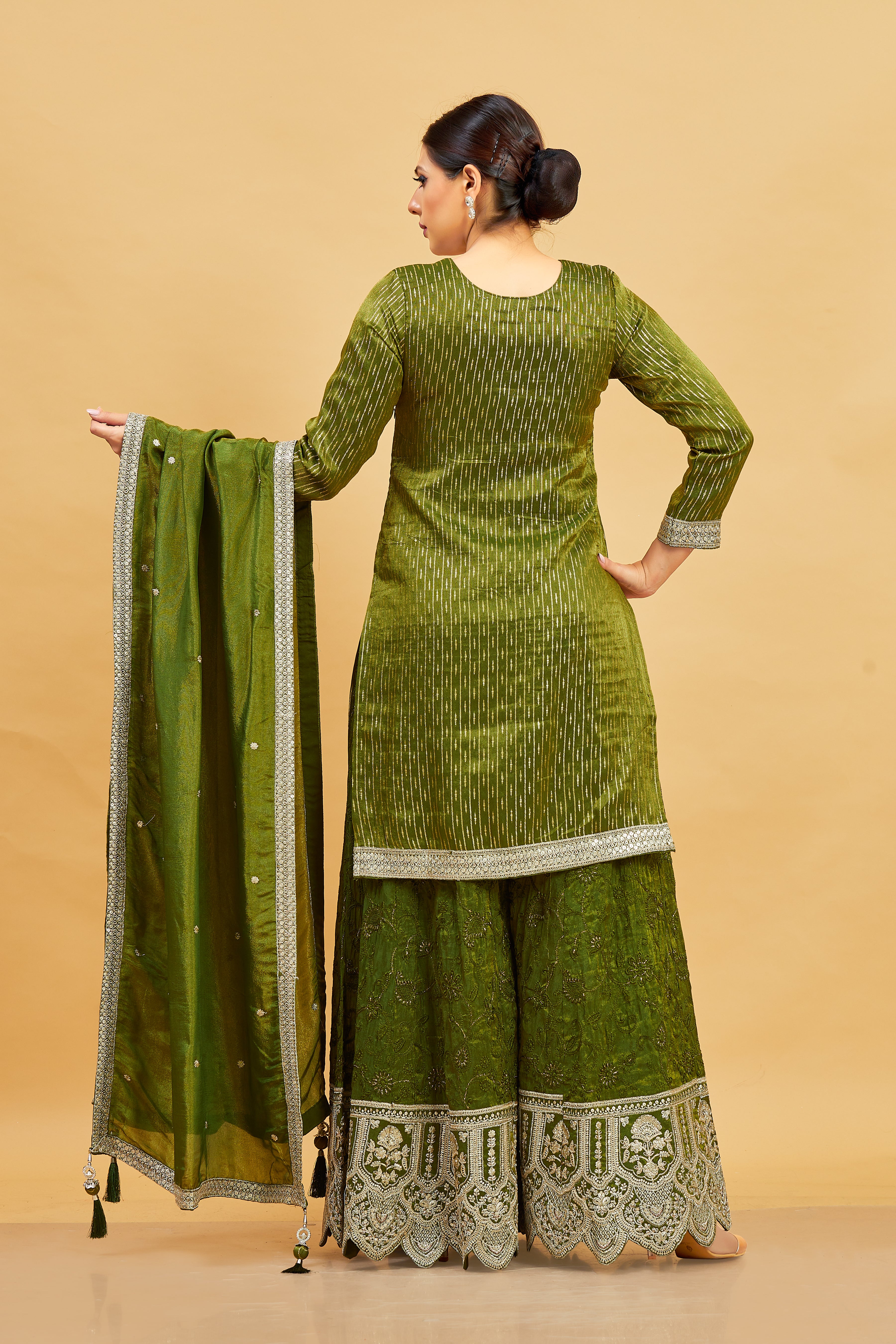 Devika Palazzo Suit - Roop Darshan