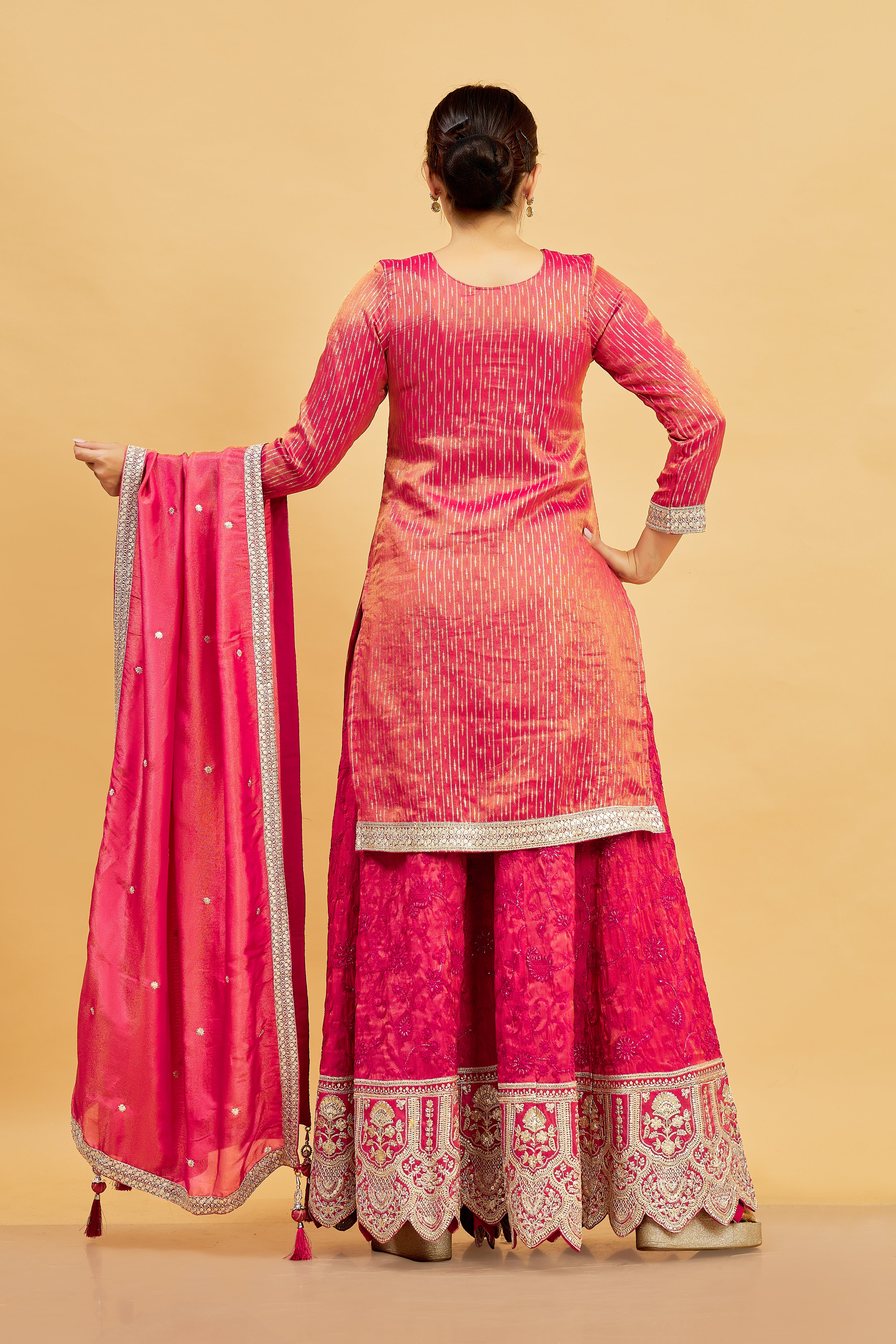 Devika Palazzo Suit - Roop Darshan