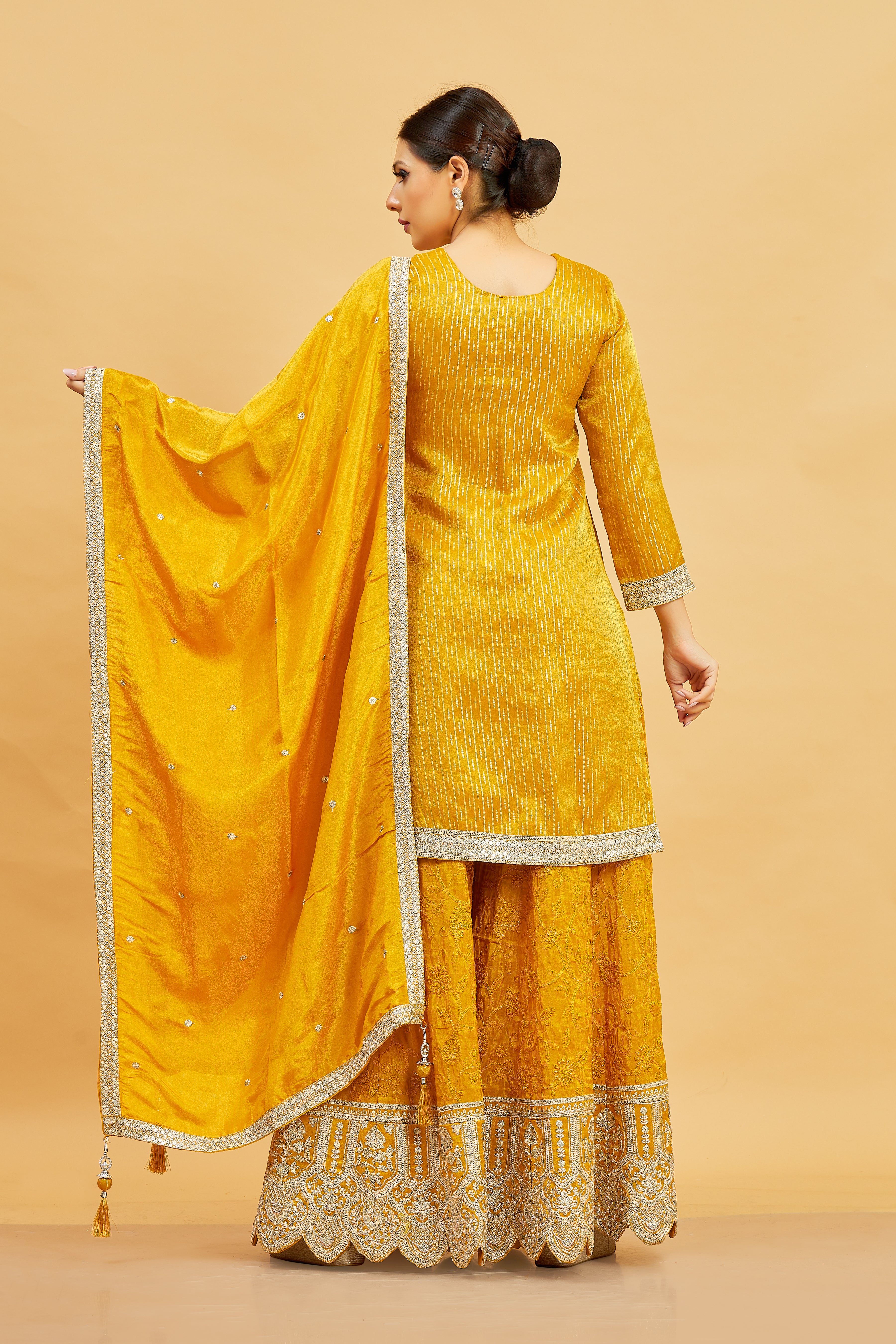 Devika Palazzo Suit - Roop Darshan