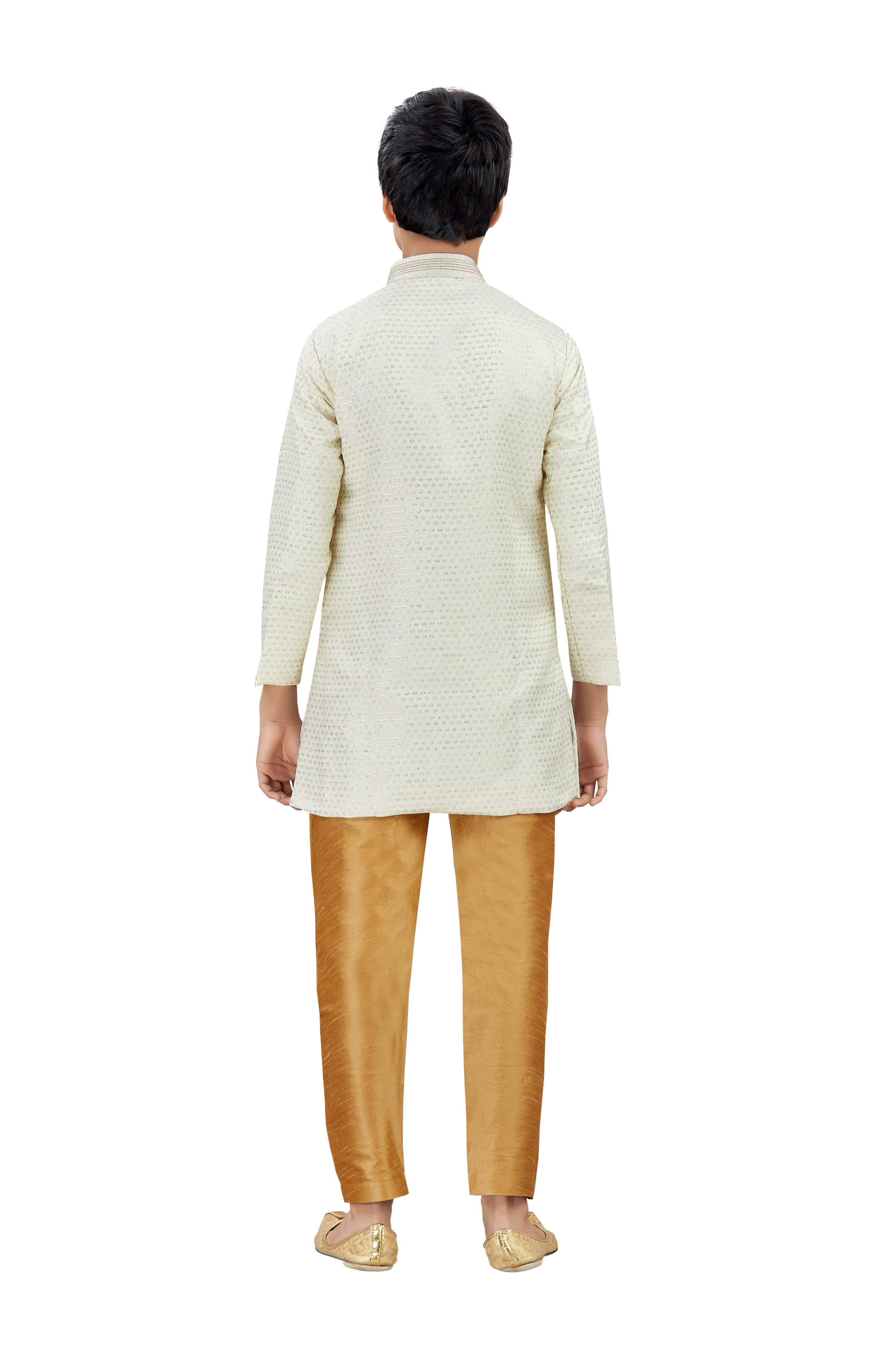 Boys Silk Kurta Set - Roop Darshan